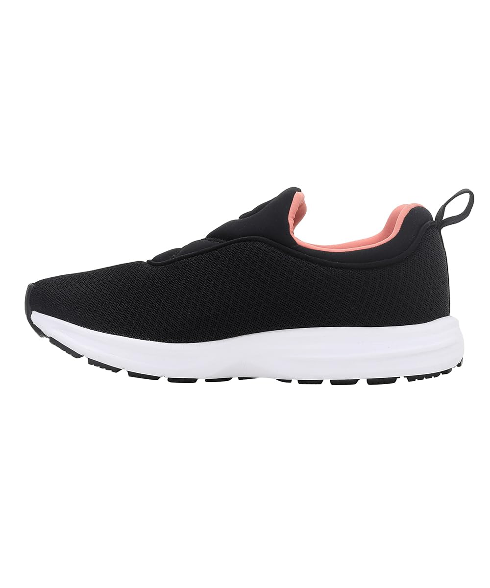 Puma Women's Swilla Slip ON Running Shoe - Black-Carnation Pink-White - Image 2