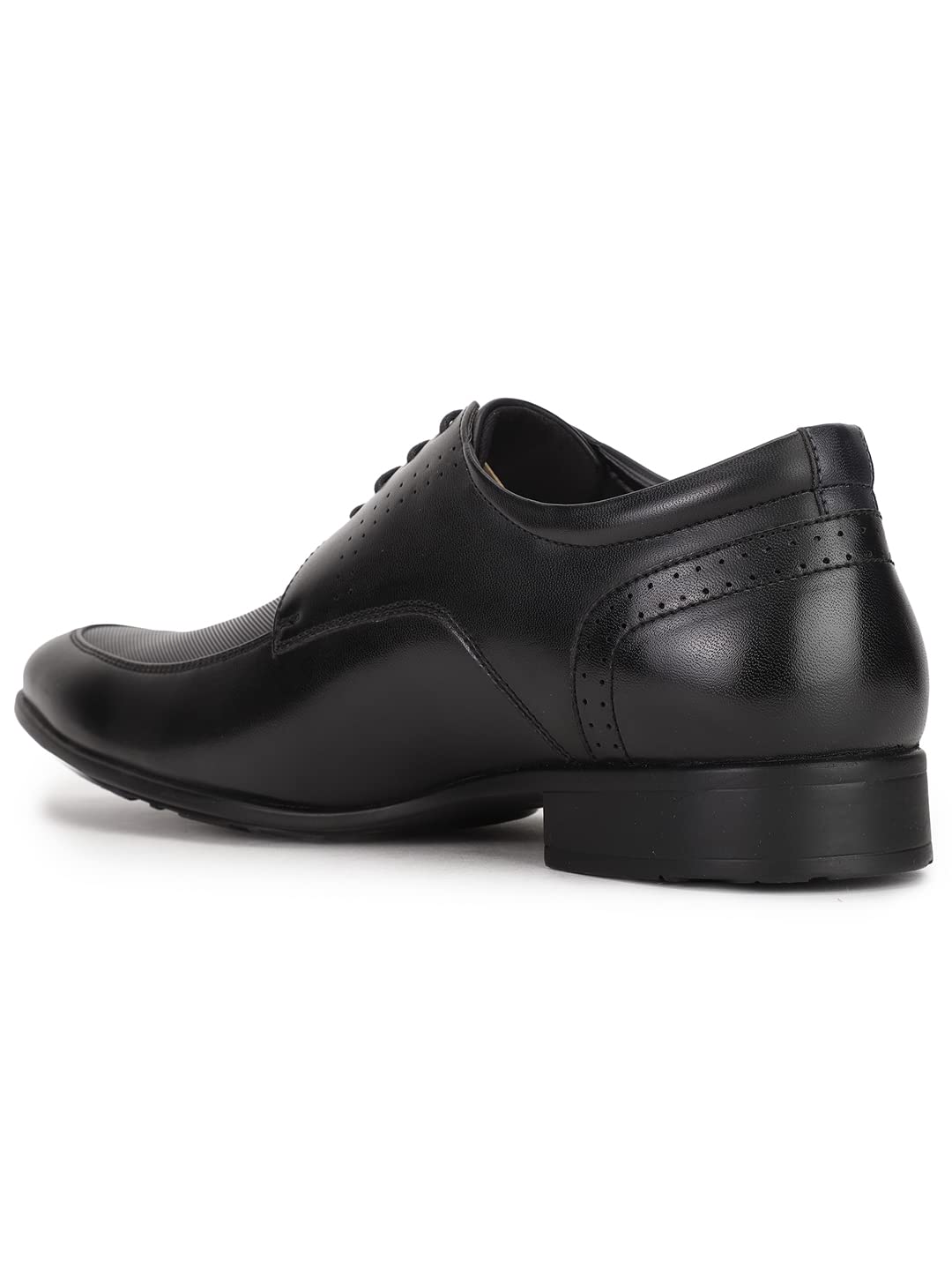 Bata Men's Black Formal Lace-up Shoes - Image 3
