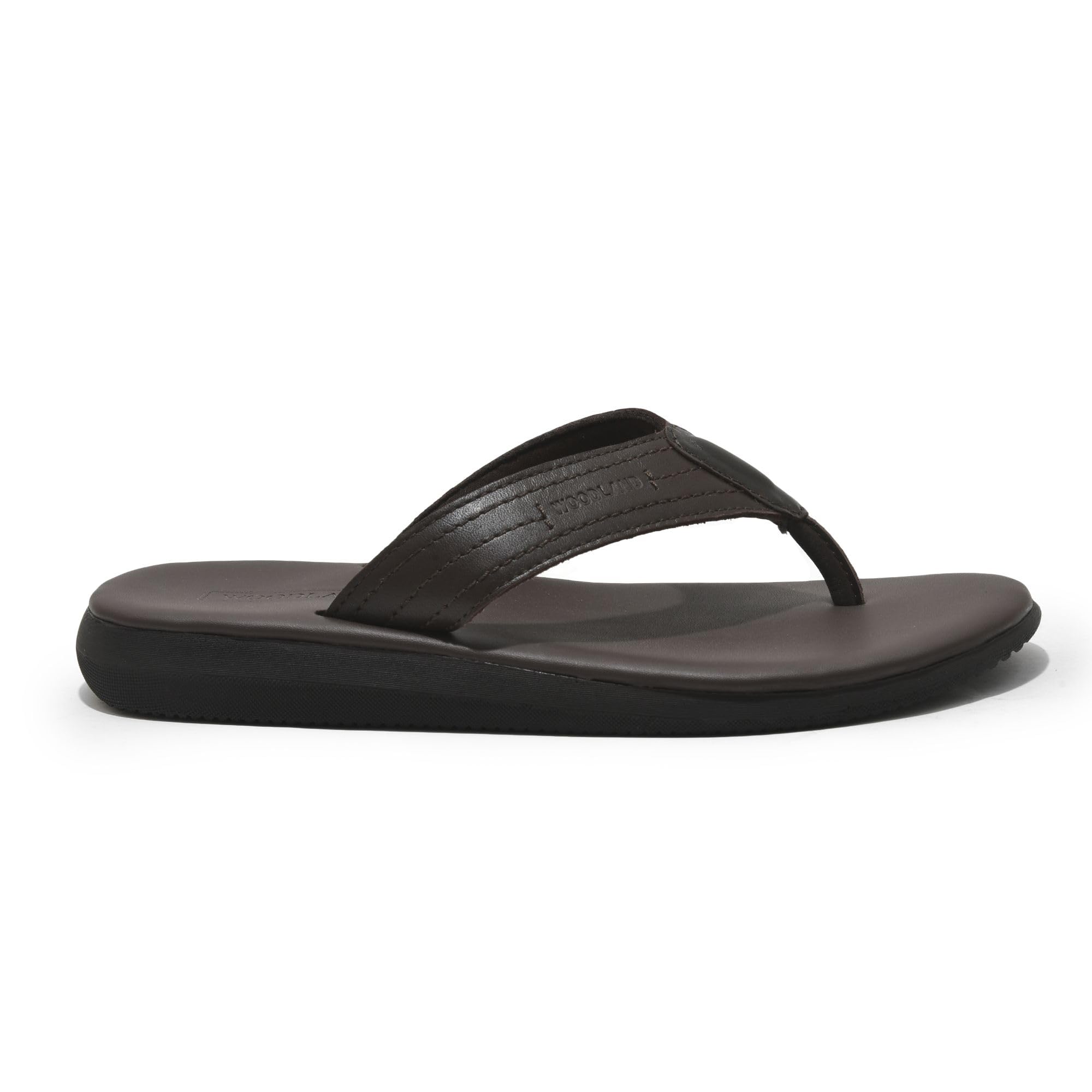 Woodland Men's Brown Flip-Flop