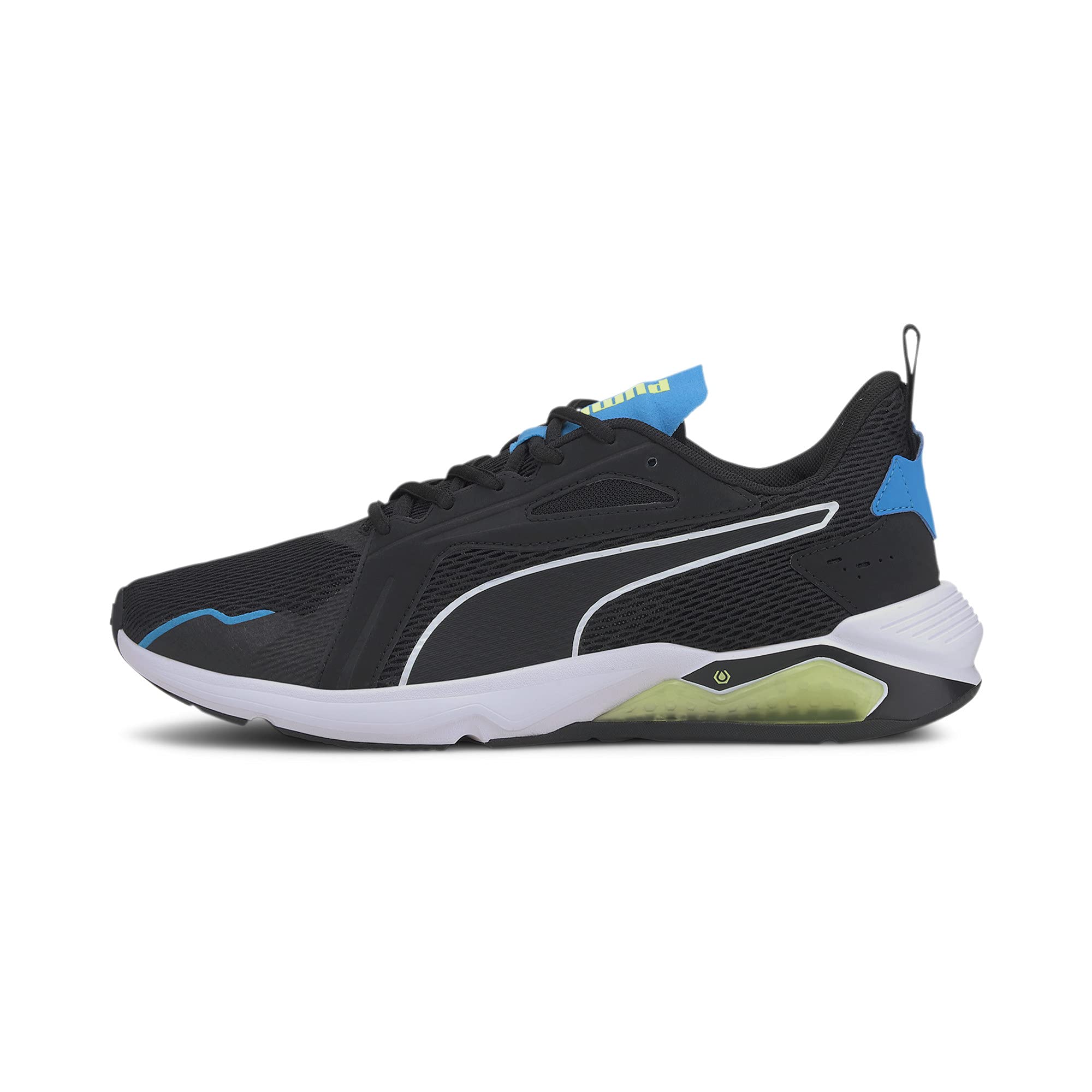 Puma Mens LQDCELL Method Training Shoe - Black Nrgy Blue Fizzy Yellow
