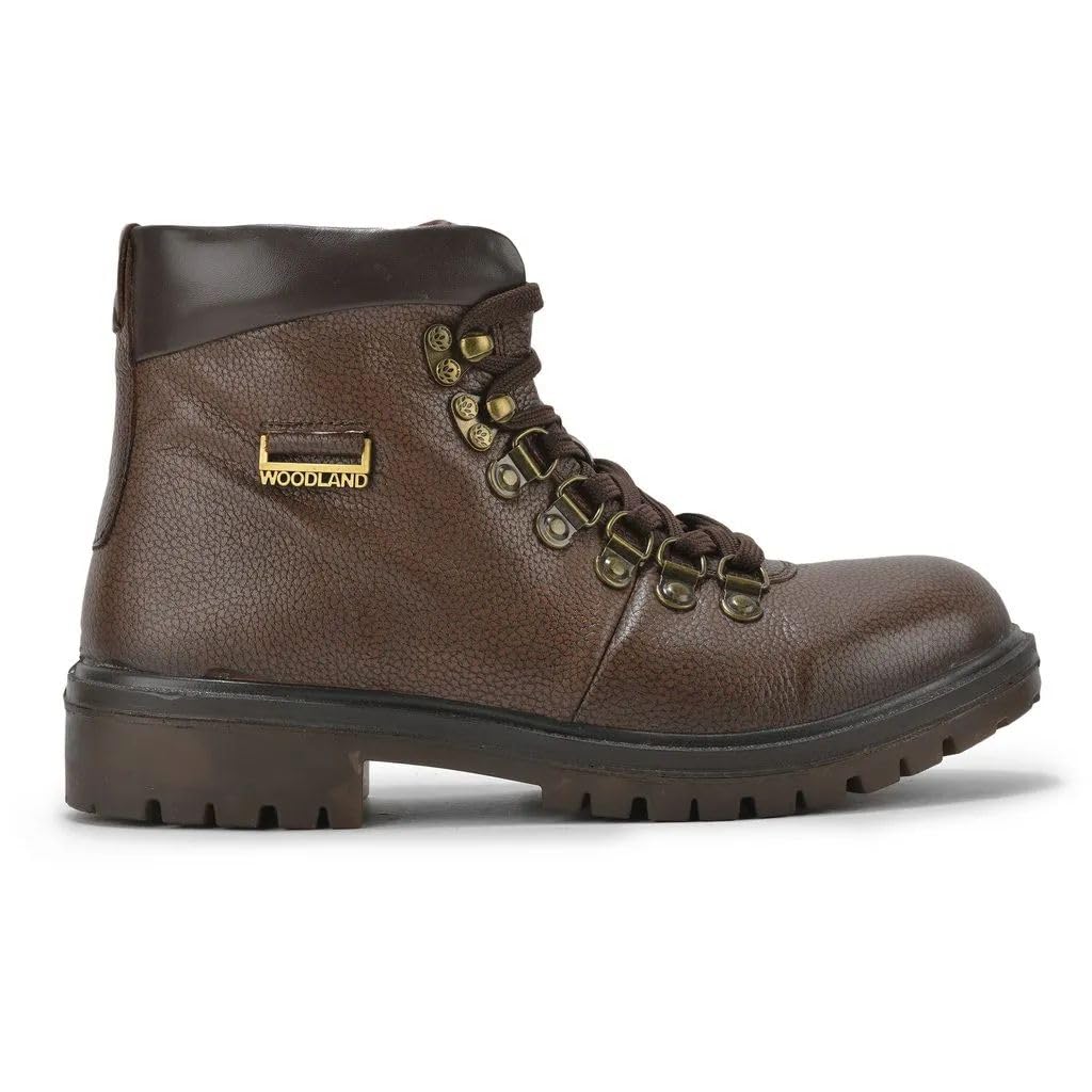 Woodland Men's Brown Leather Boots