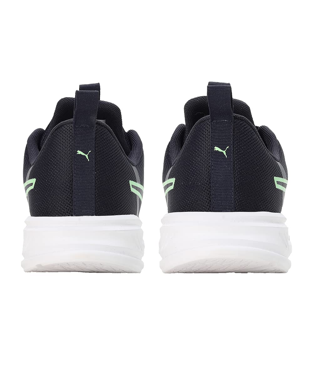 Puma Men Foam Stride Sneaker - Navy Fizzy Lime White - Image 4