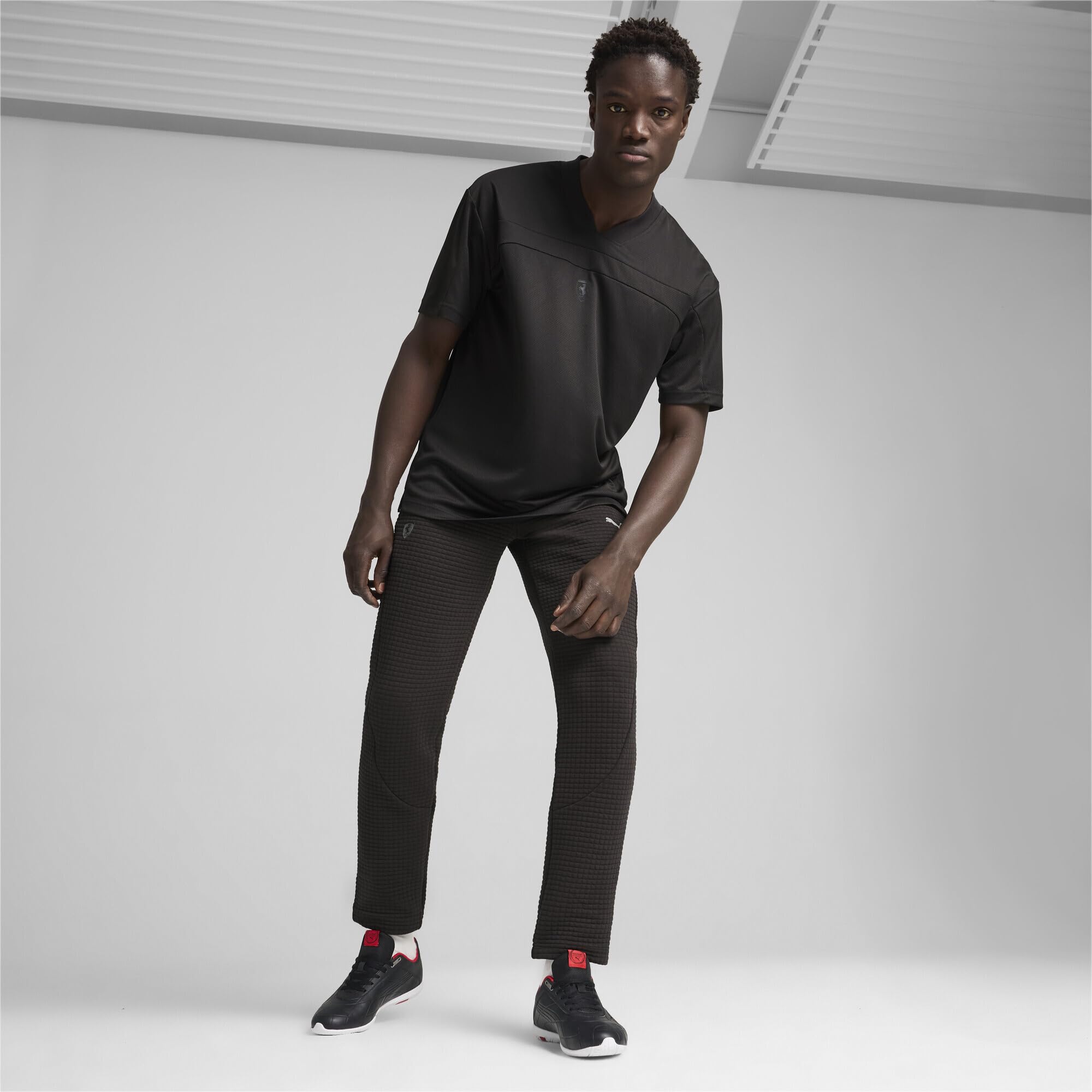 Puma Ferrari Tune Cat Sneaker - Black White Unisex - Image 2