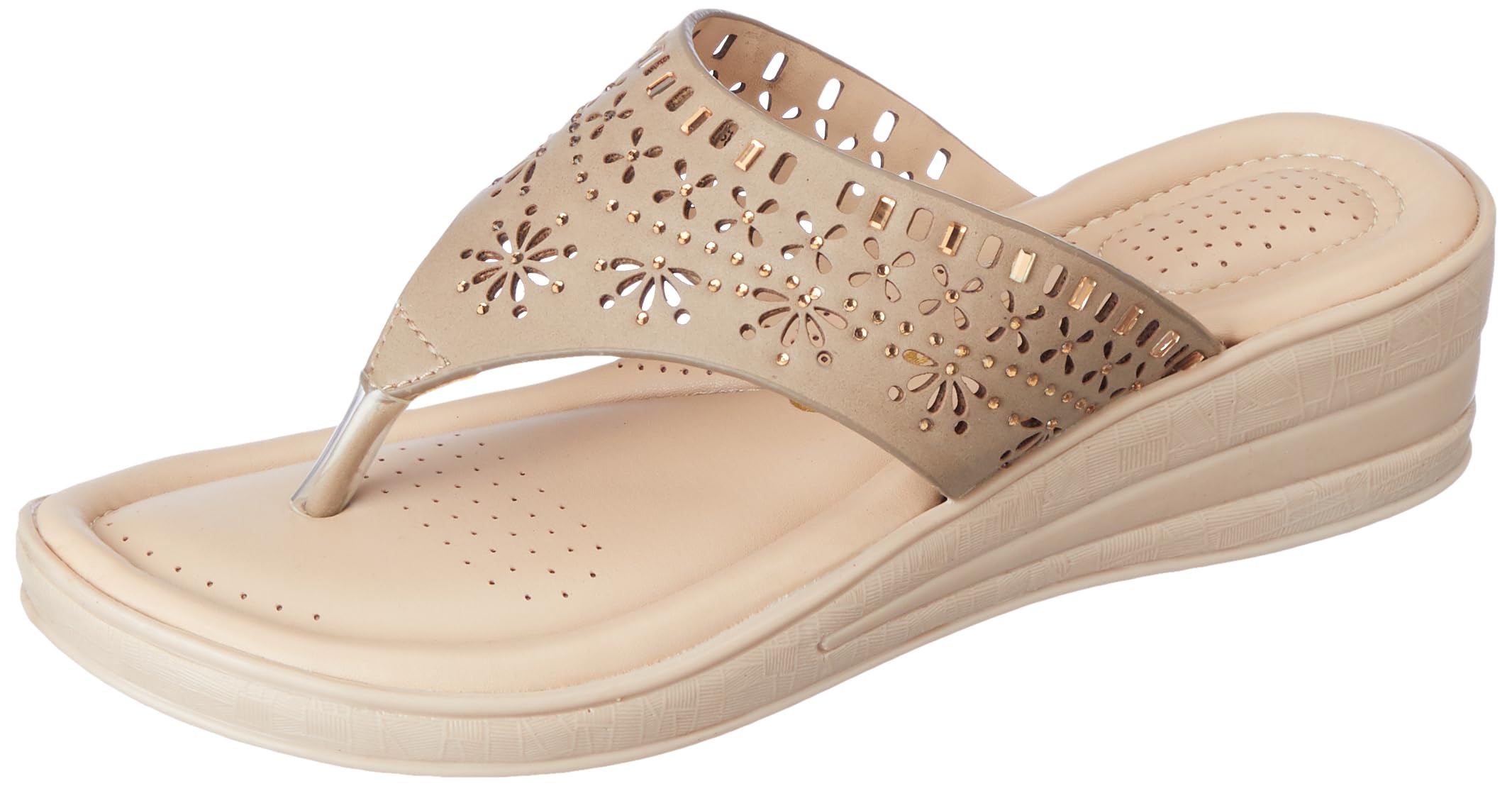 Bata Women's Wedge Heel Sandal - Brown