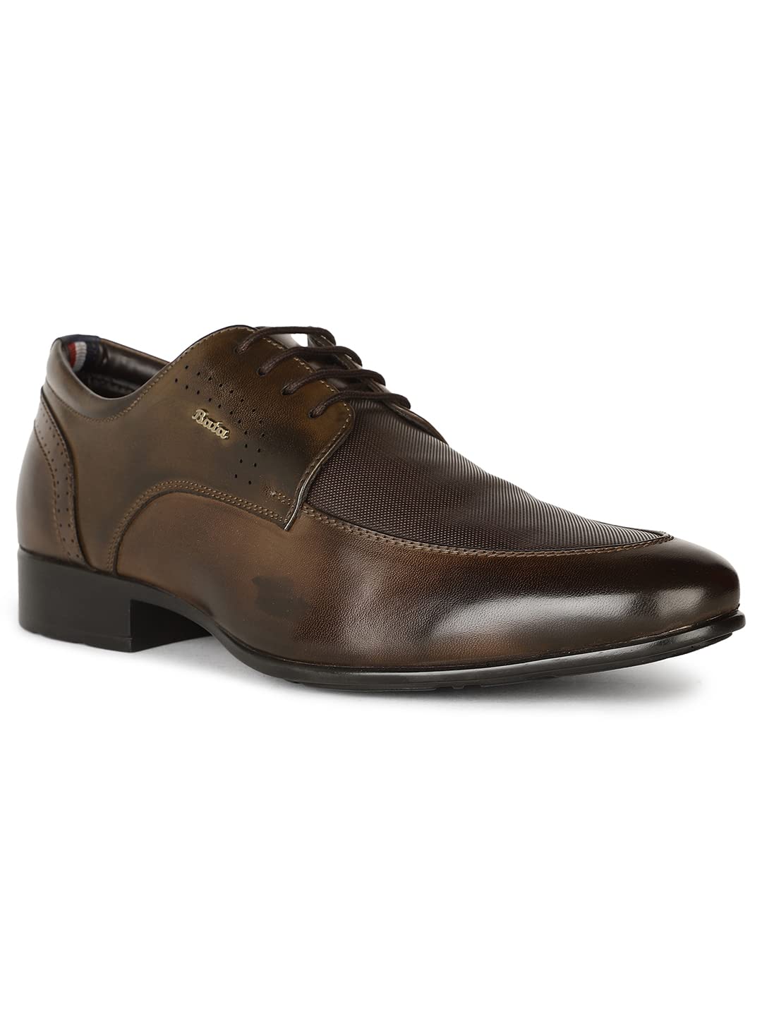 Bata Men's Lace-up Formal Shoes - Brown