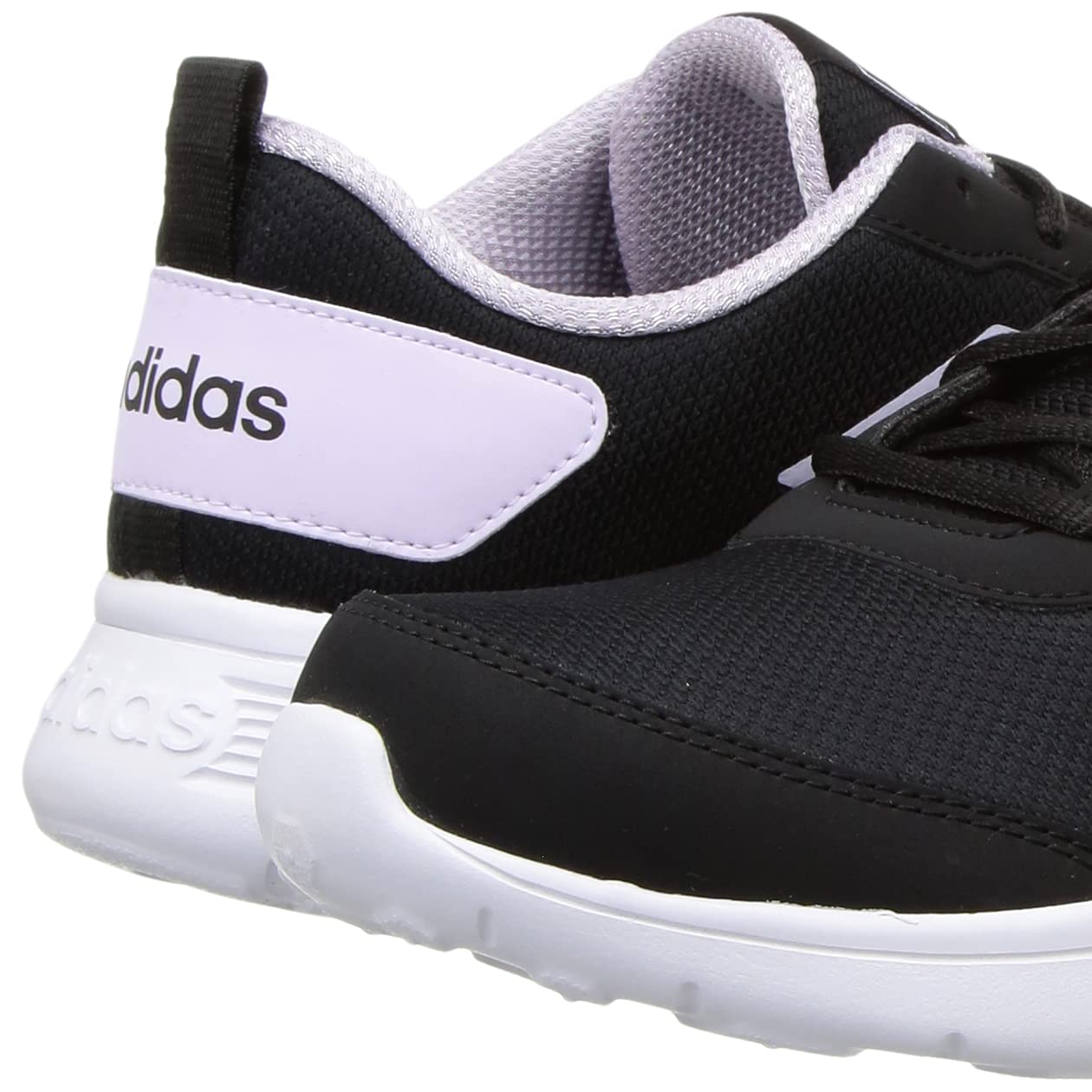 adidas Women's Clear Factor Sneaker - Black - Image 3