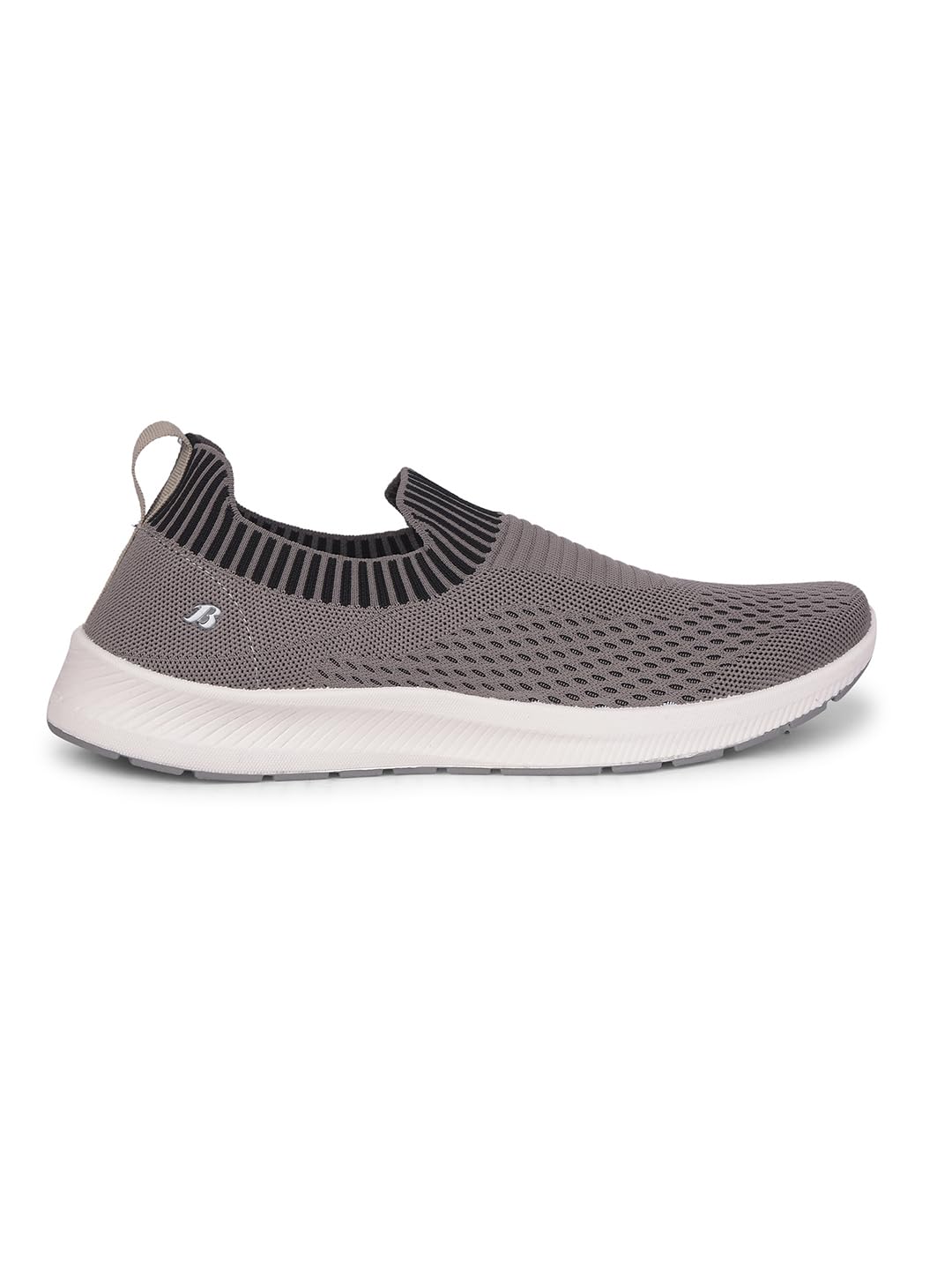 Bata Men's Dark Grey Slip-On Walking Shoes - Image 2