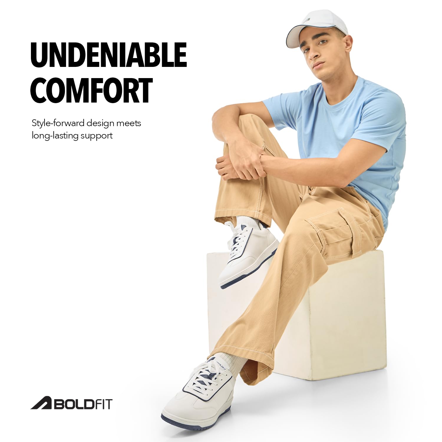 Boldfit Skyline Sneakers for Men - Lightweight Breathable - Image 3