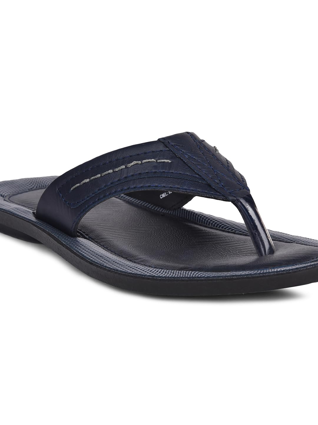 Bata Men's Navy Slip-On Slippers - Image 5
