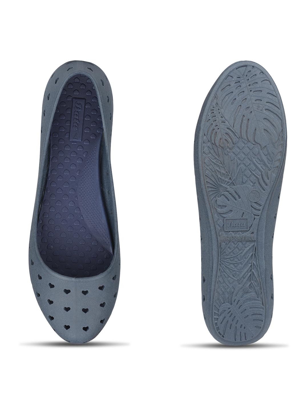 Bata Women's Slip-on Ballet Flat - Light Blue - Image 5