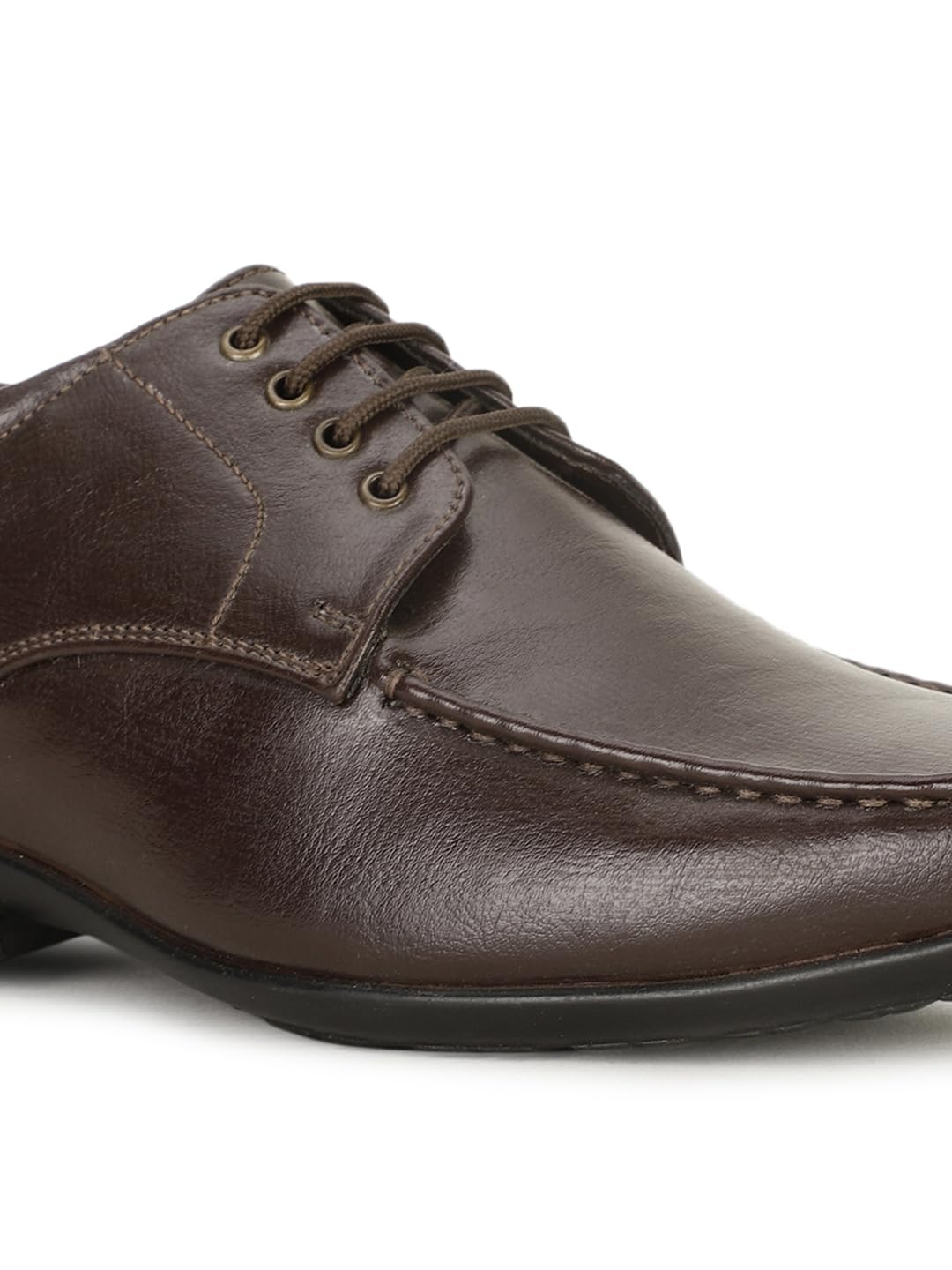 Bata Mens Formal Lace-Up Shoes - Dark Brown - Image 5