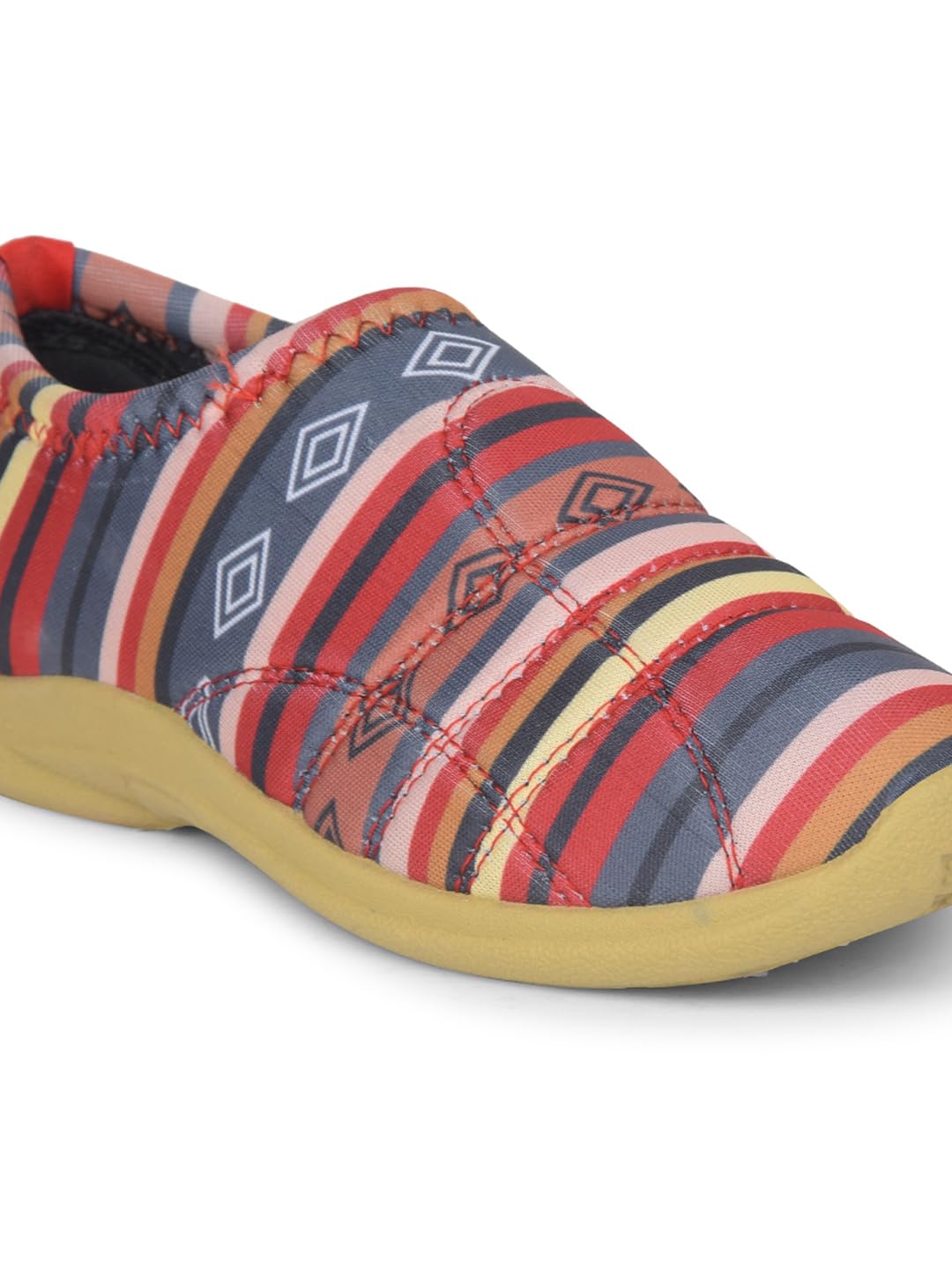 Bata Women's Red Slip-On Walking Shoes - Image 5