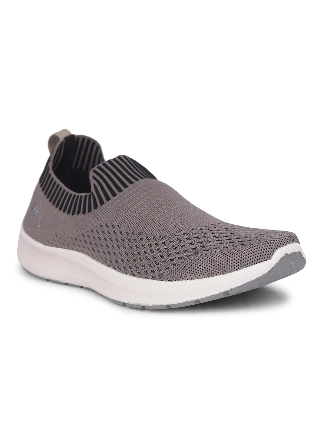 Bata Men's Dark Grey Slip-On Walking Shoes