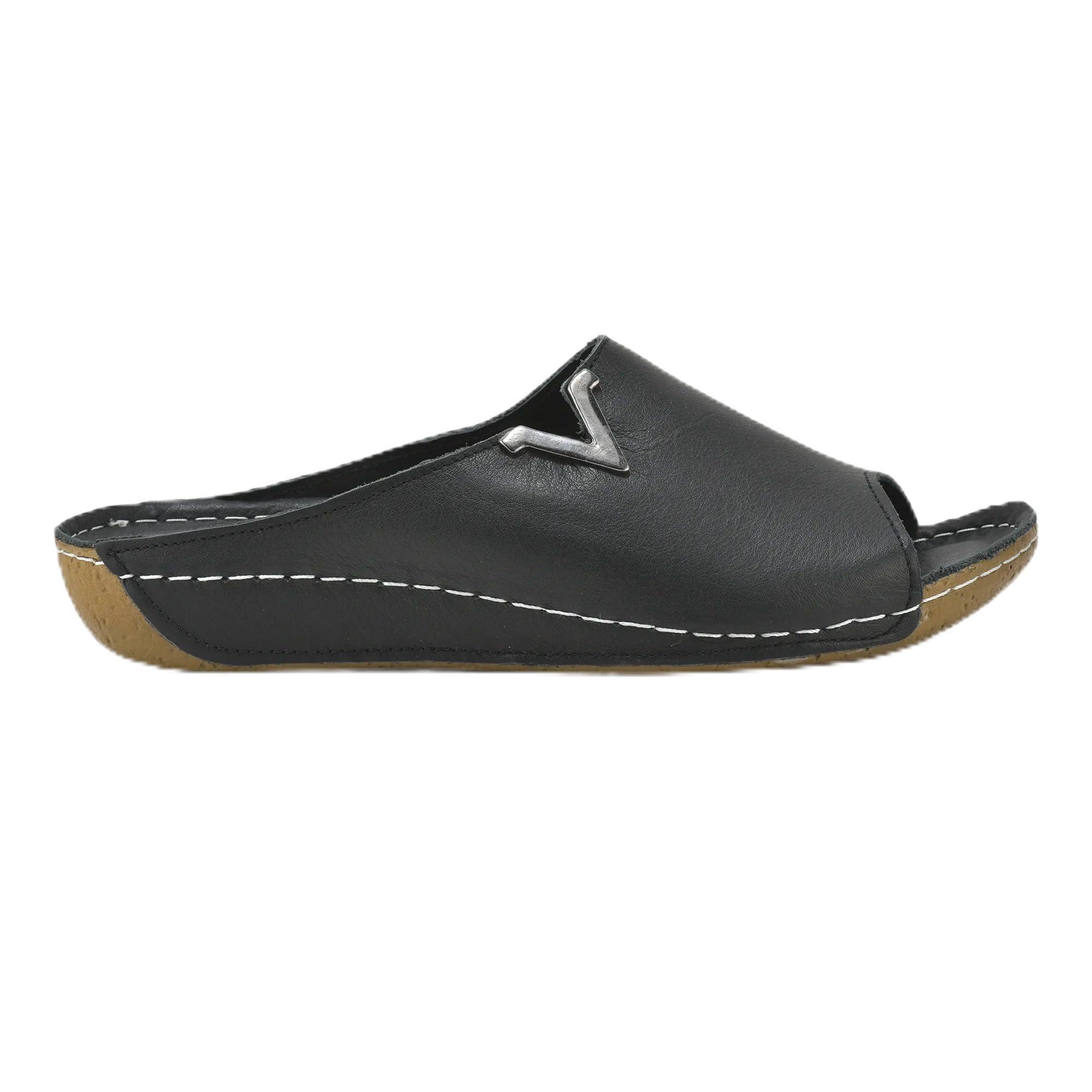 Woodland Women's Leather Slippers