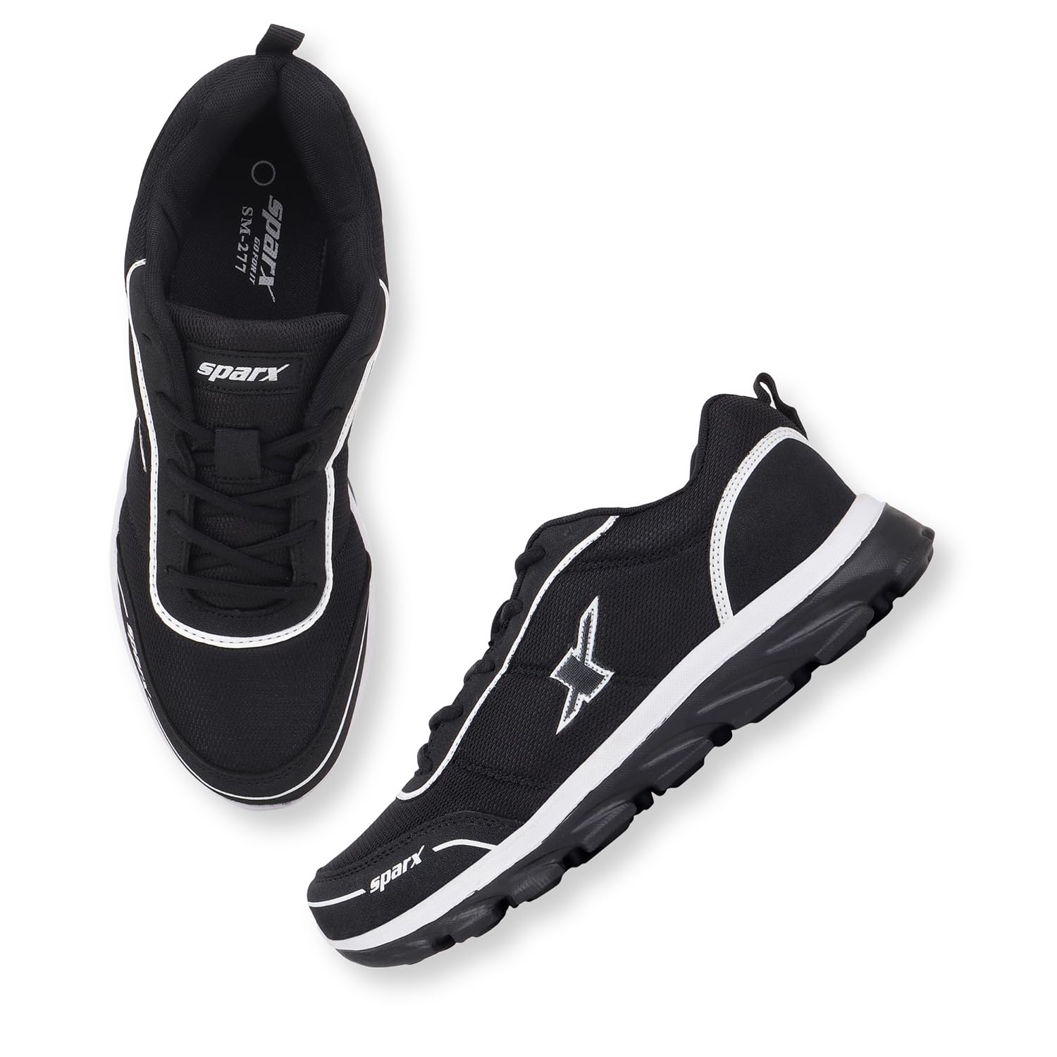 SPARX Mens Running Shoe - Black - Image 3