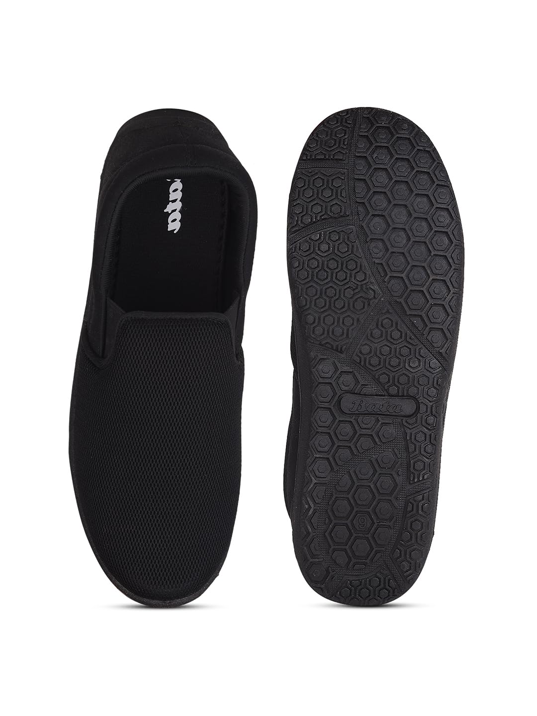 Bata Men's Slip-on Walking Shoe - Black - Image 4