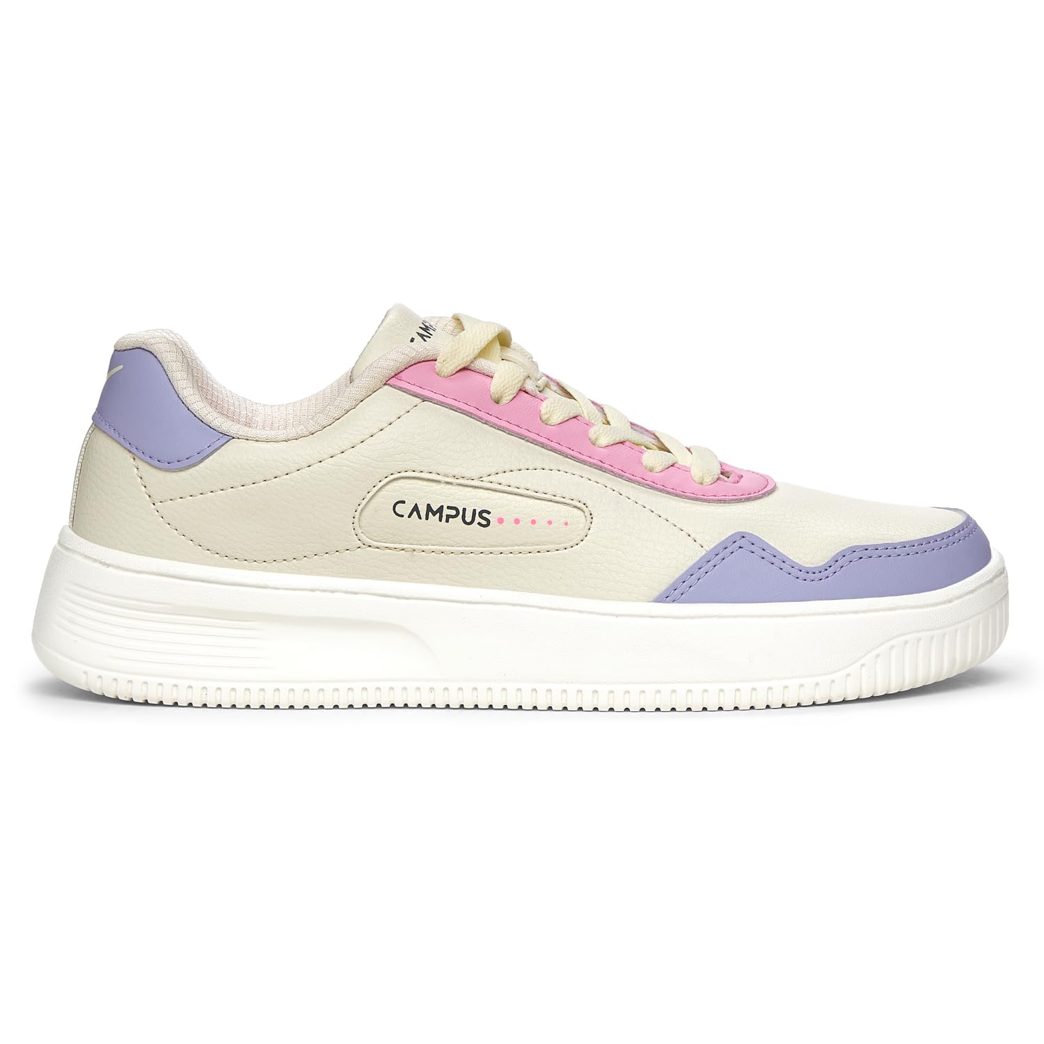 Campus Women's Sneakers - White Purple - Image 2