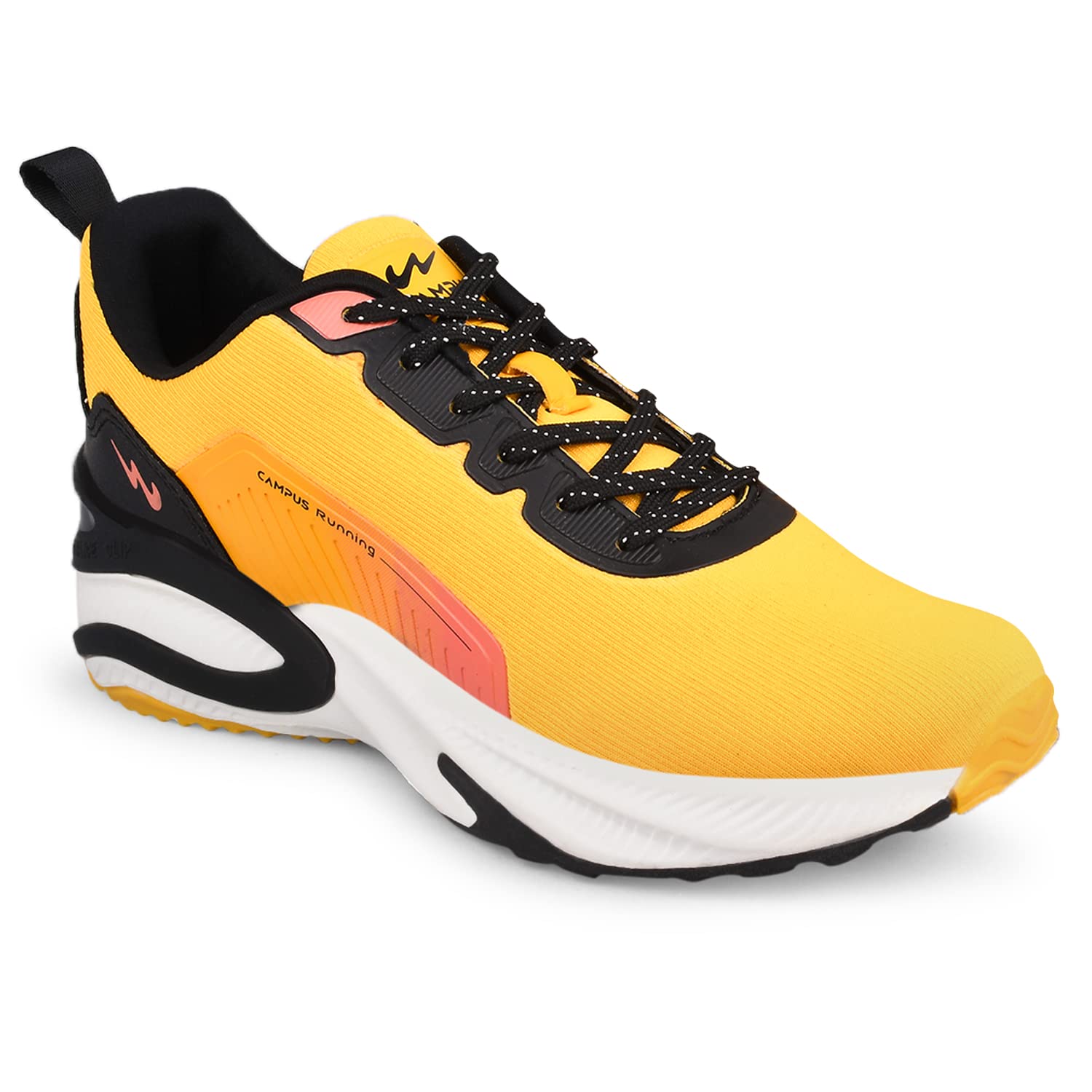 Campus Men's Camp-HUSTUN Running Shoes - YLW/BLK
