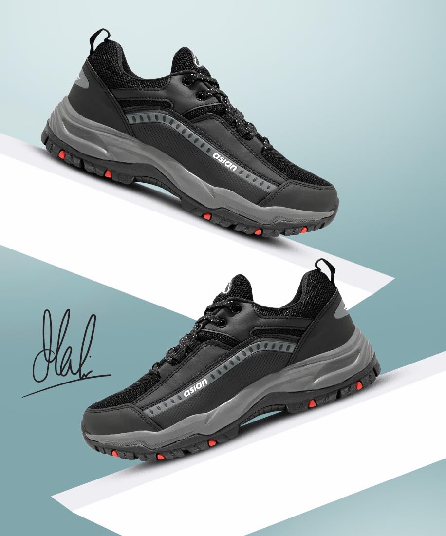 ASIAN Men's Sports Trekking Hiking Shoes - Image 3