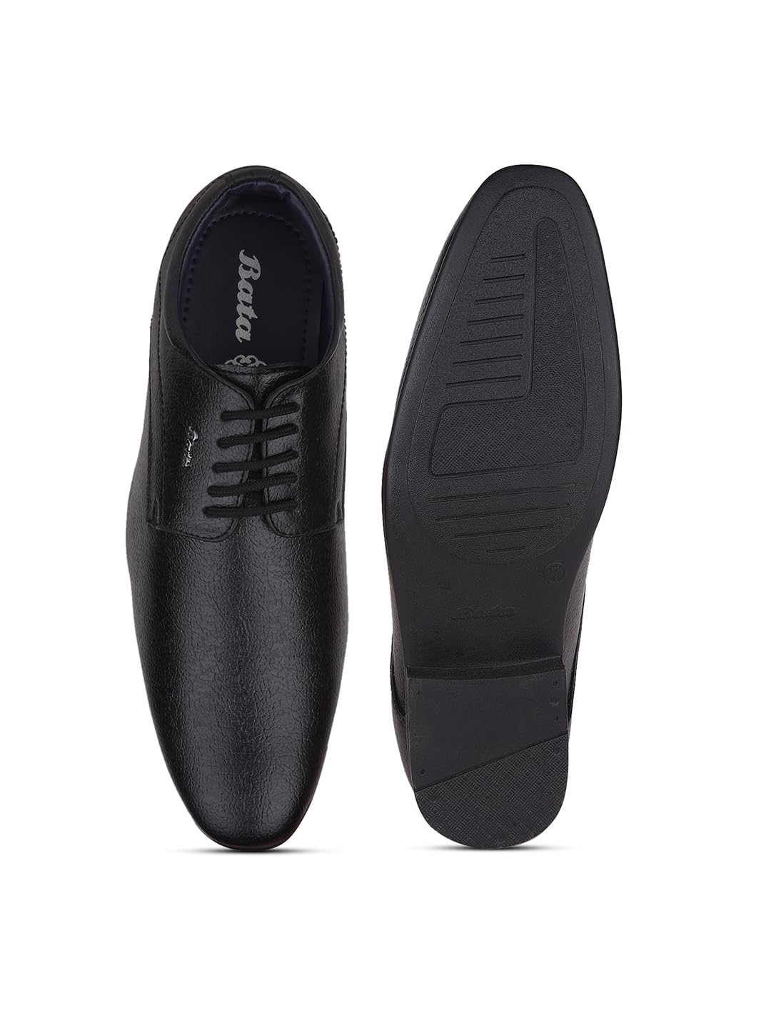 Bata Men's Lace-up Formal Shoes - Black - Image 5