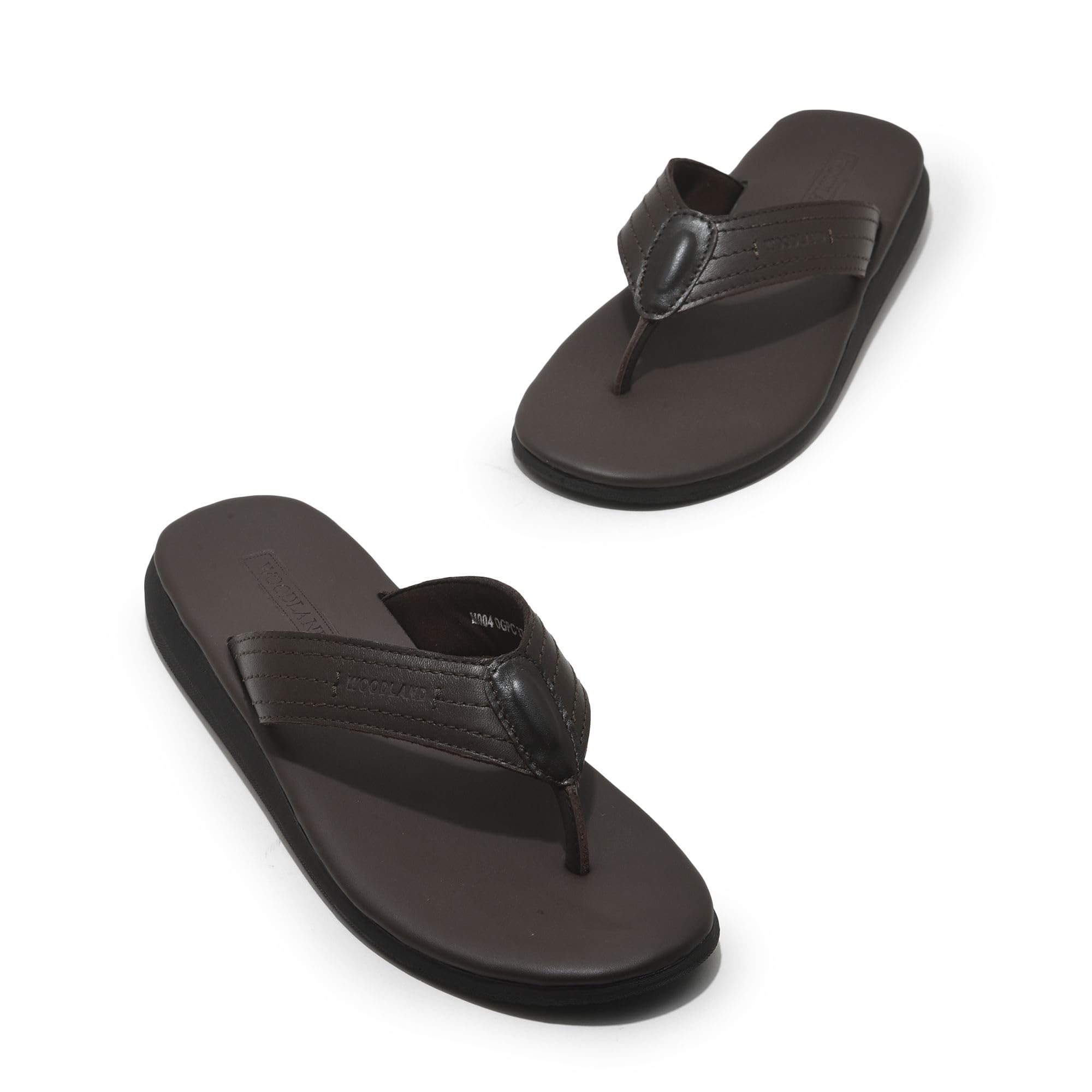 Woodland Men's Brown Flip-Flop - Image 2