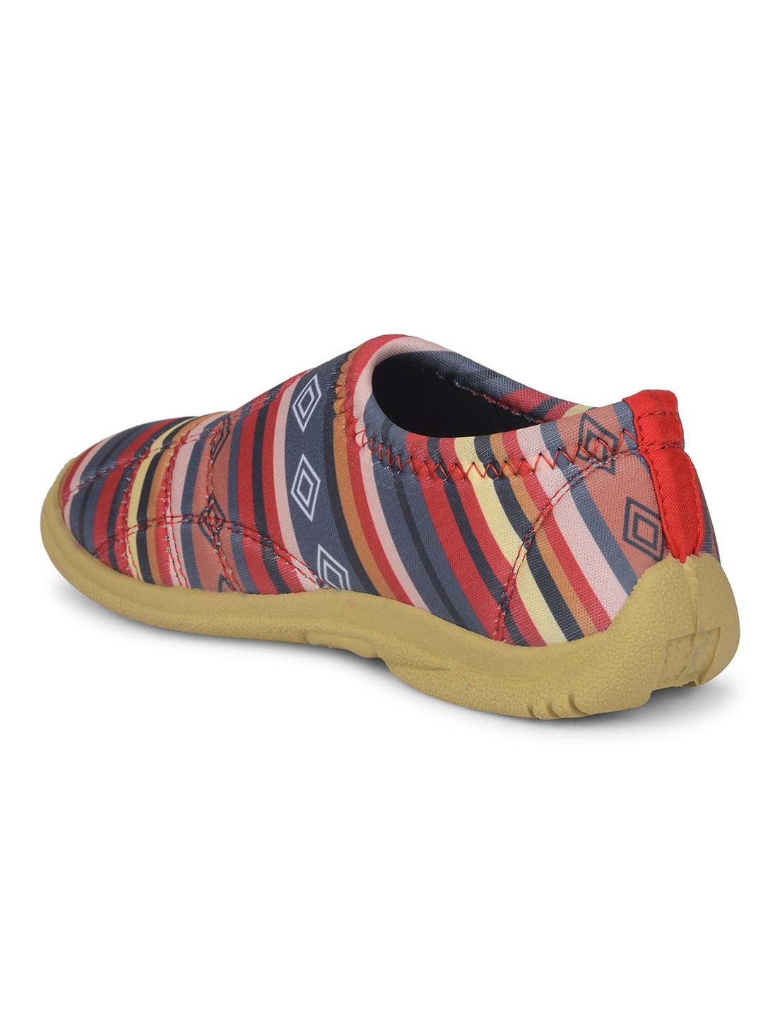 Bata Women's Red Slip-On Walking Shoes - Image 3