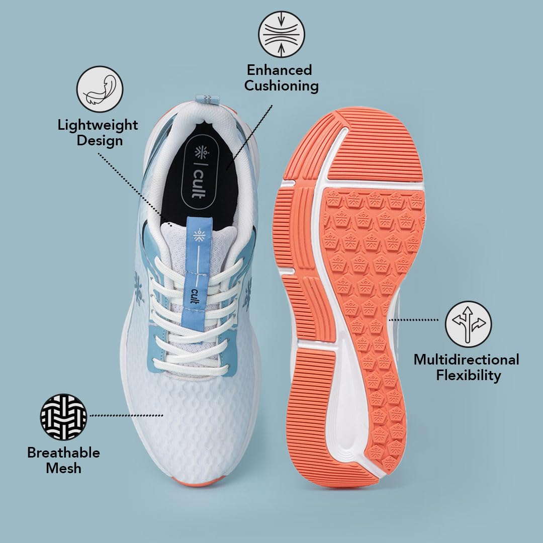 CULT Men's AeroStride Running Shoes - Breathable Mesh - Image 3