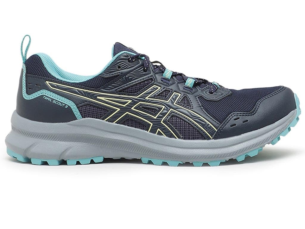 ASICS Men's Trail Scout 3 - Midnight Wheat Yellow Running Shoes - Image 4