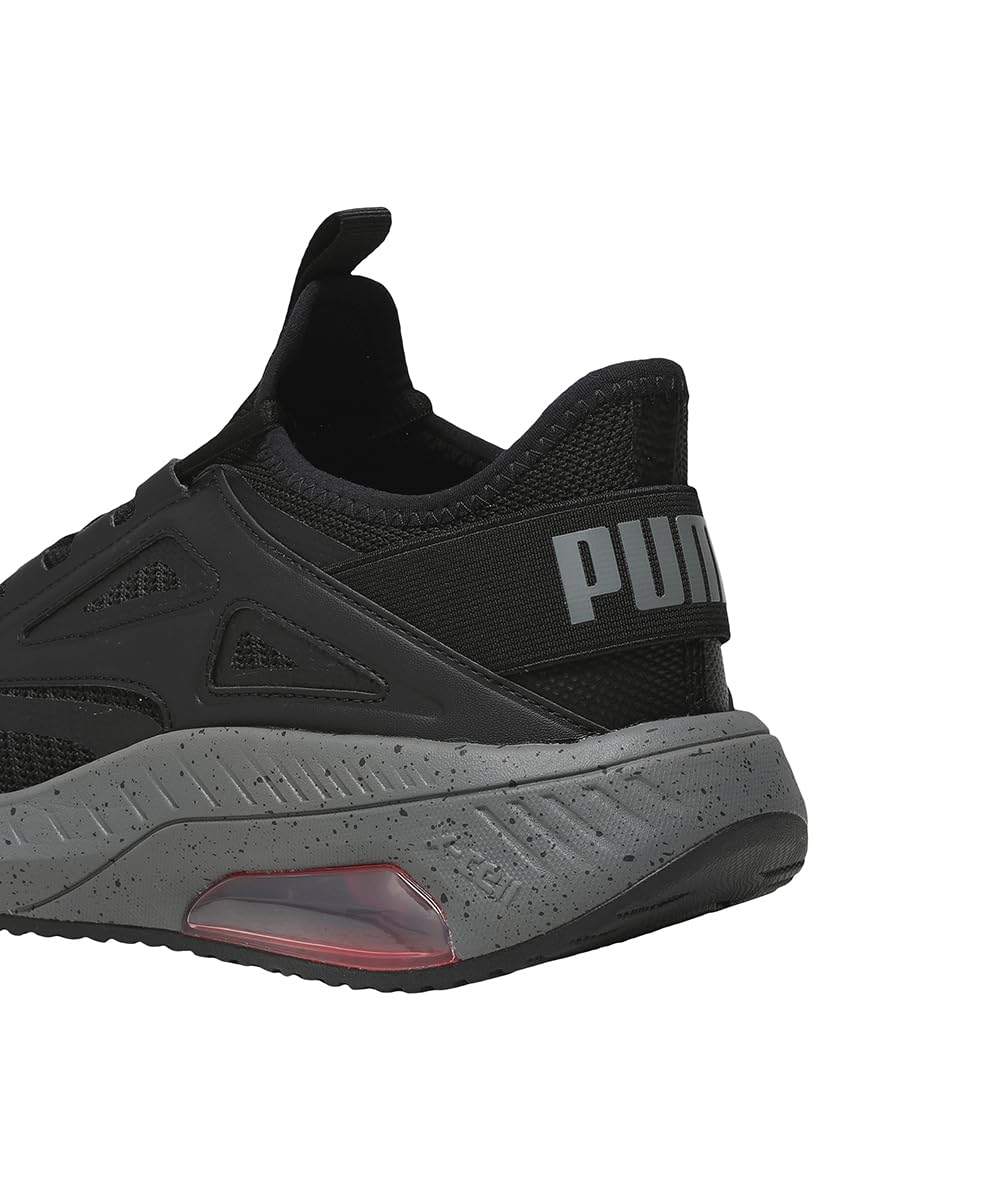 Puma X-Cell Ayro Black-Cool Dark Gray Running Shoe for Men - Image 4