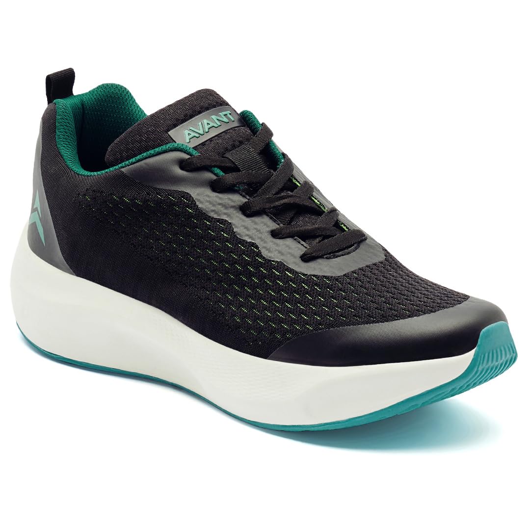 AVANT Men's Stark Running Shoes - Black Green