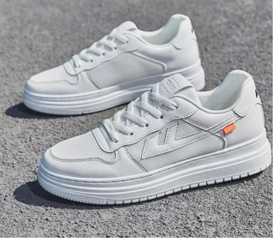 JOSMOS White Sneakers for Men - Image 5