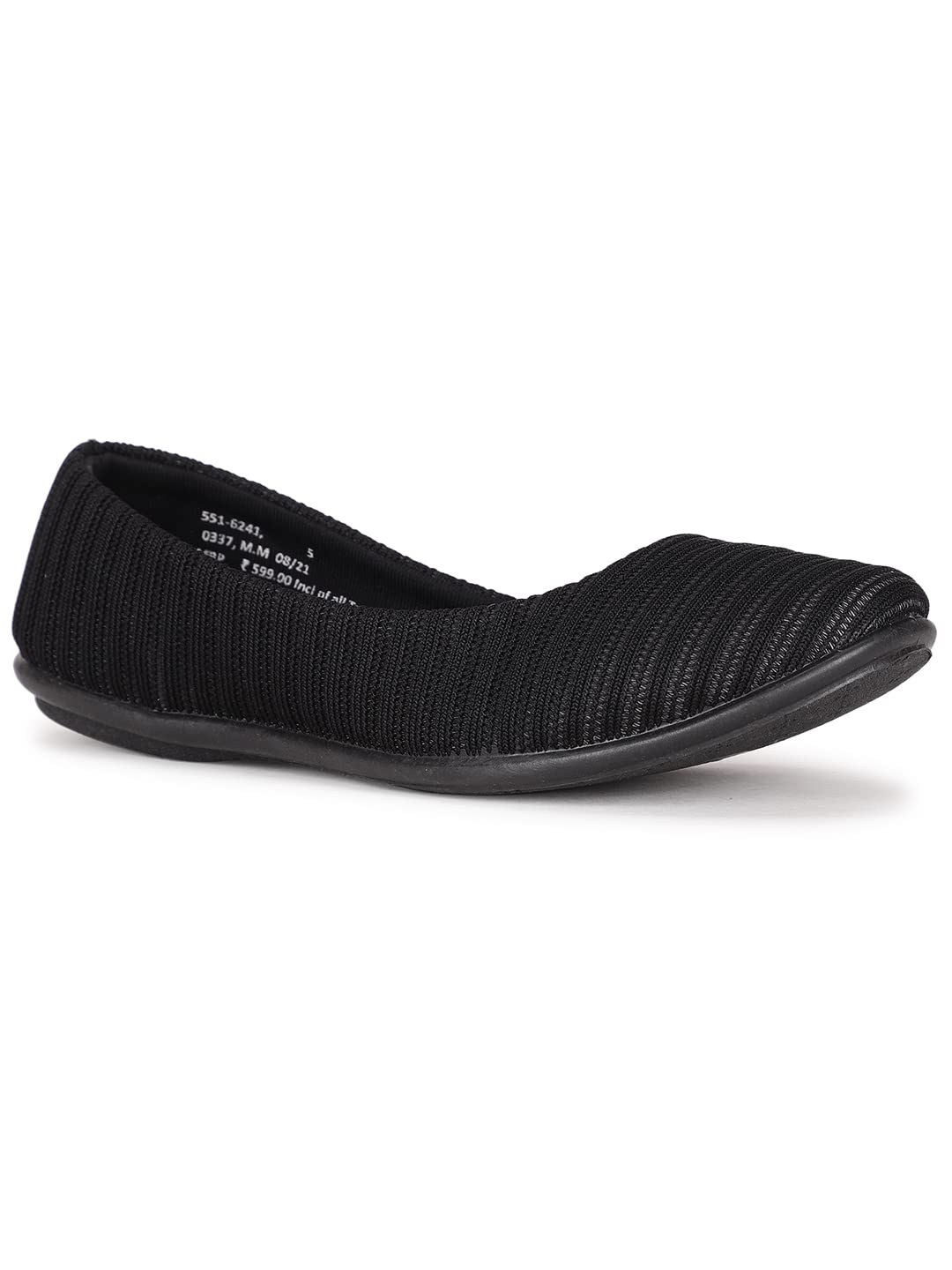 Bata Women's Slip-on Ballet Flat - Black - Image 2