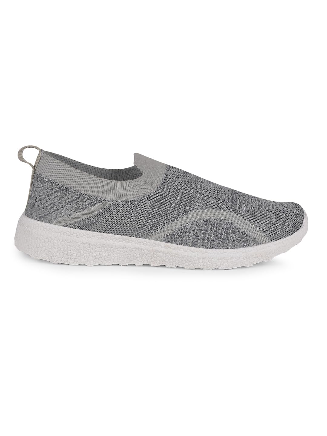 Bata Grey Slip-On Walking Shoes for Women - Image 3