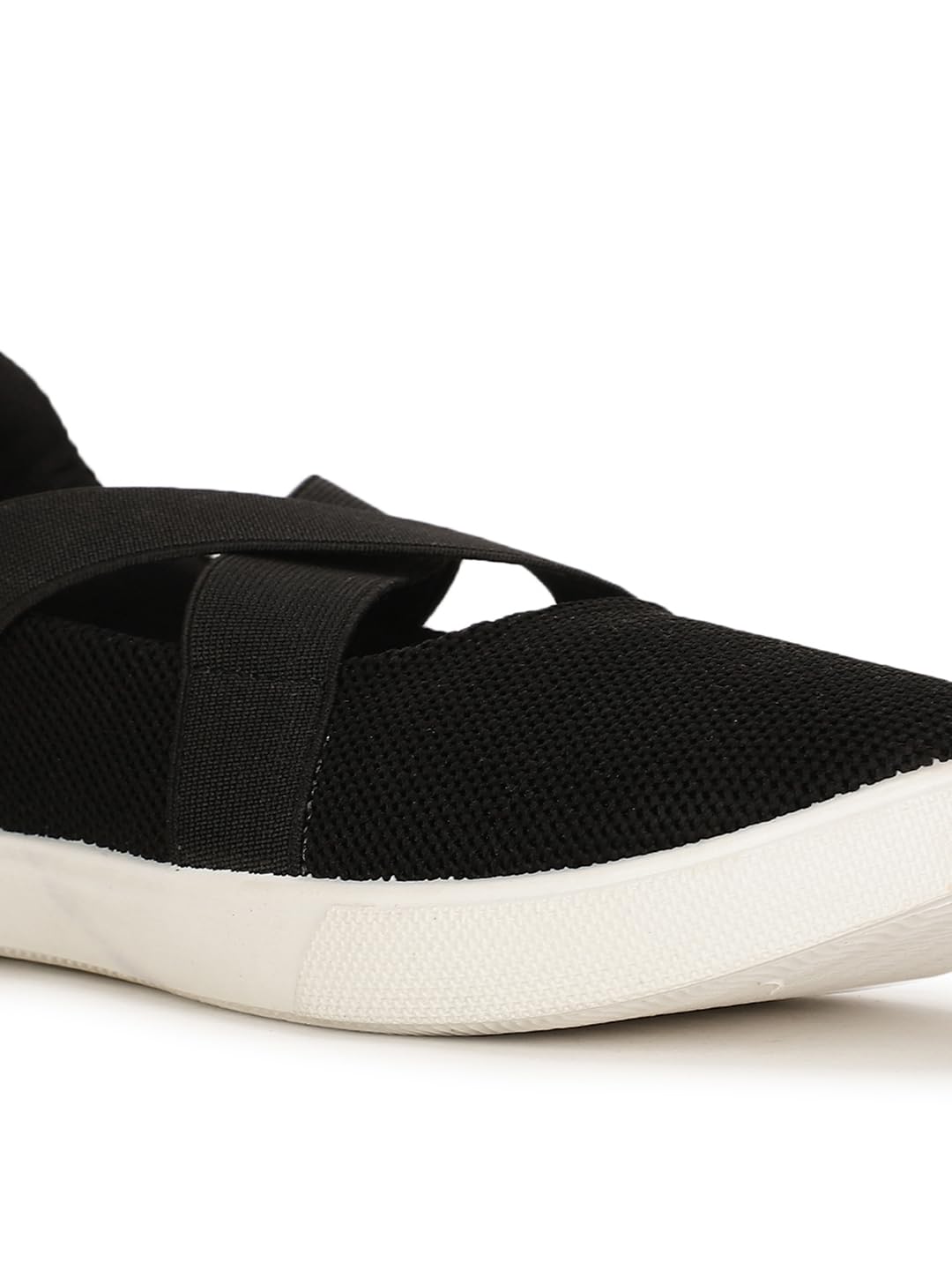 Bata Women's Black Slip-On Walking Shoes - Image 5