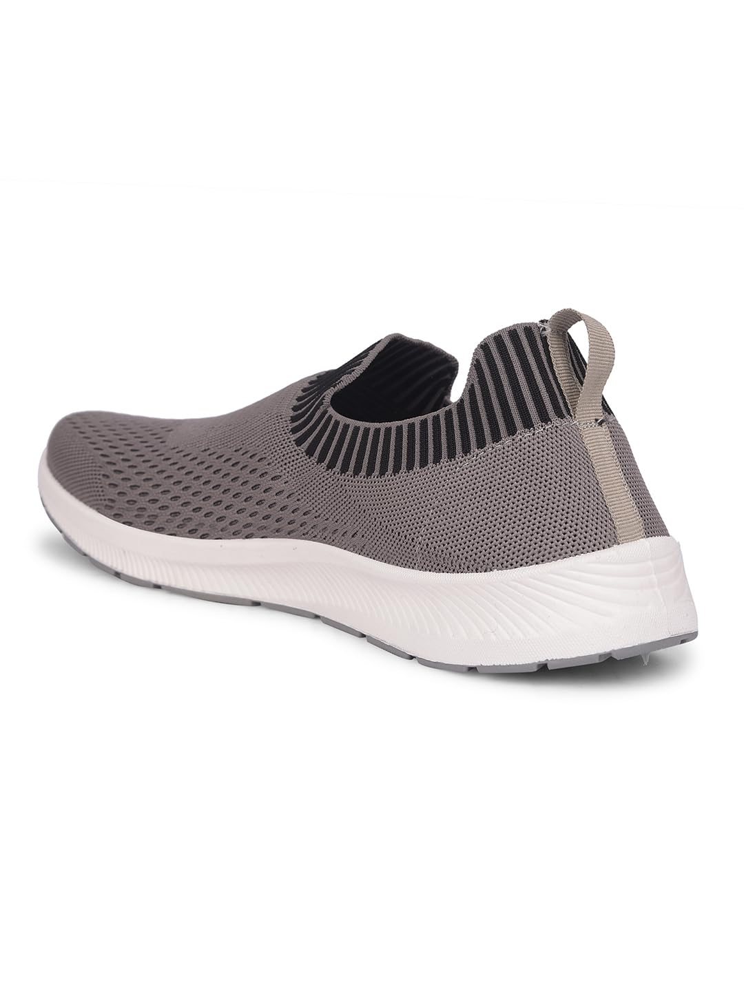 Bata Men's Dark Grey Slip-On Walking Shoes - Image 3