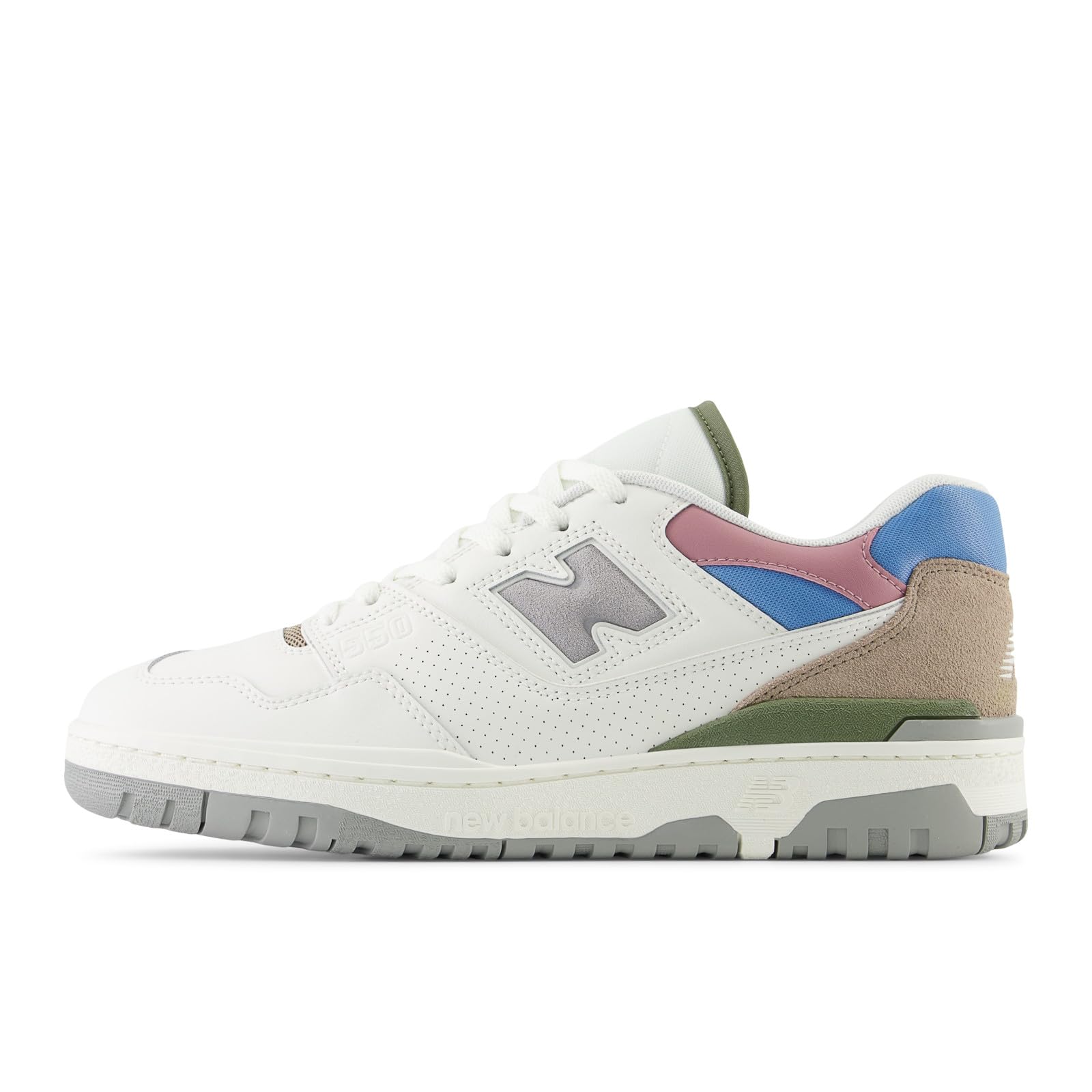 New Balance Men's BB550 Running Shoe - Sea Salt - Image 3