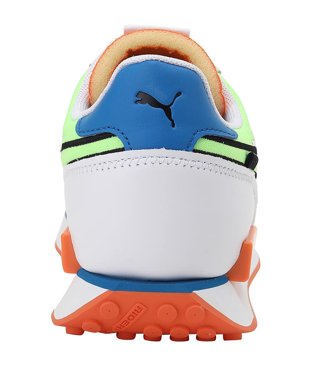 Puma Future Rider Twofold White Green Orange Sneaker - Image 5