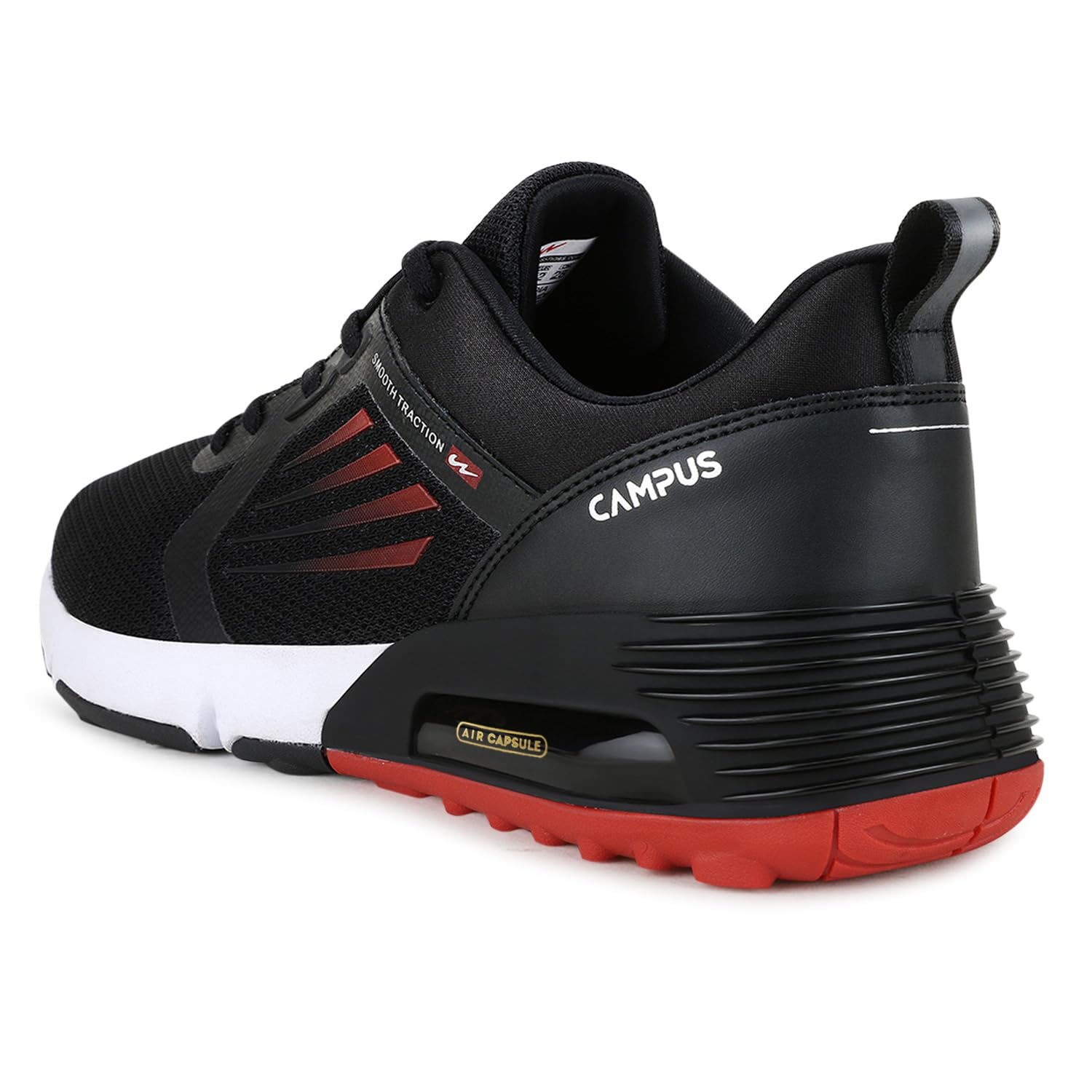 Campus Men's Tormentor Running Shoes - BLK/RED - Image 2