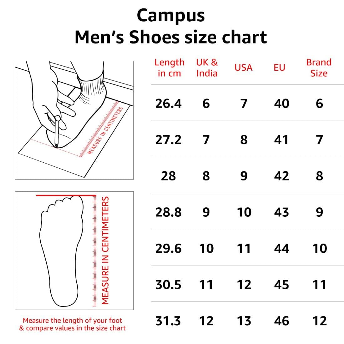 Campus Men's Dragon Navy Running Shoes - Image 4