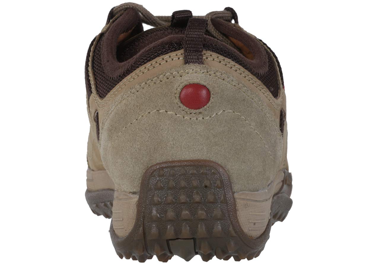 Woodland Men's Khaki Leather Casuals Shoes - Image 5