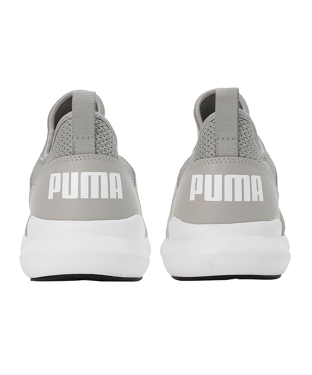 Puma Mens Pacer Slip on Sneaker - Smokey Gray White - Image 4