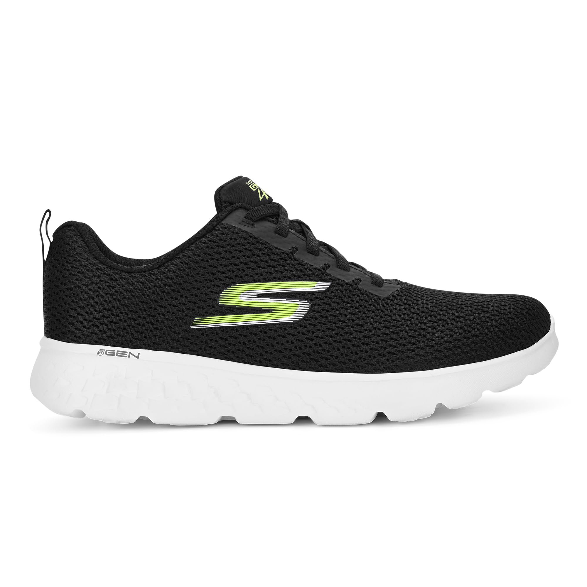 Skechers Men's Go Run 400 - Black/Lime
