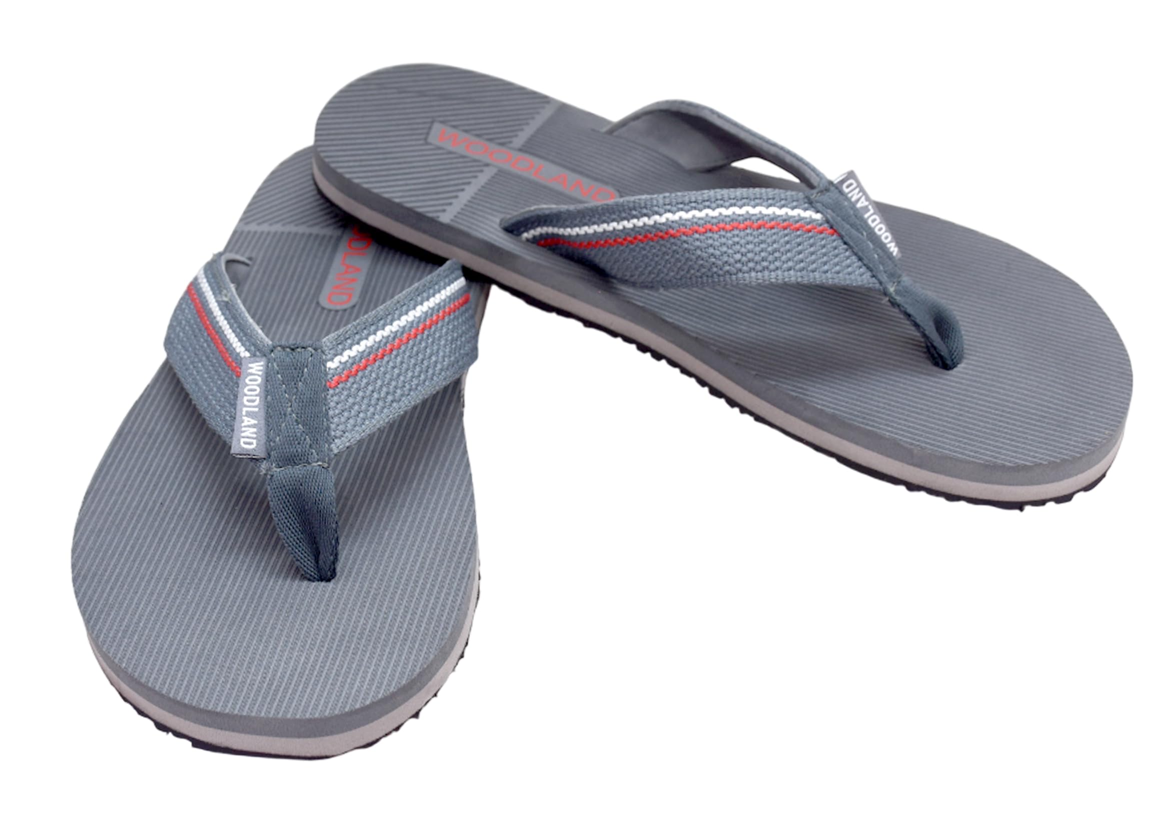 Woodland Men's Grey EVA Flip Flops - Image 3
