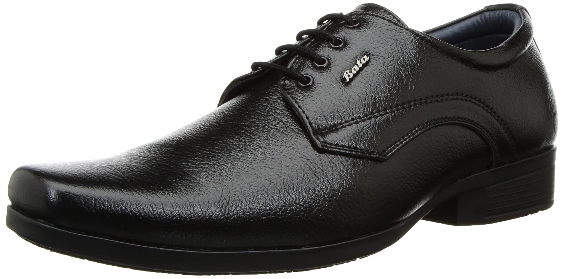 Bata Men's Lace-up Formal Shoes - Black