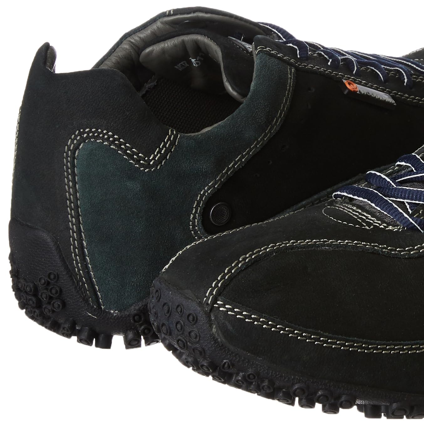 Woodland Men's Navy Nubuk Casual Shoes - Image 3
