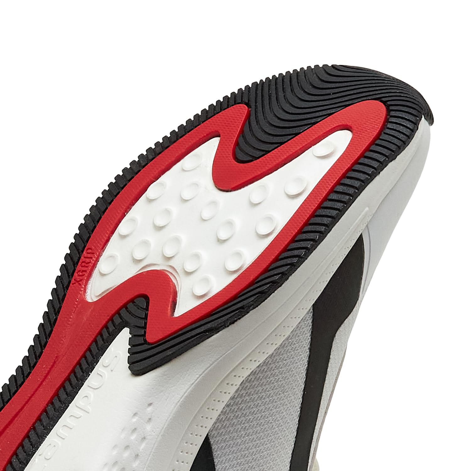 Campus OMAX Running Shoes for Men - Off White/Red - Image 5