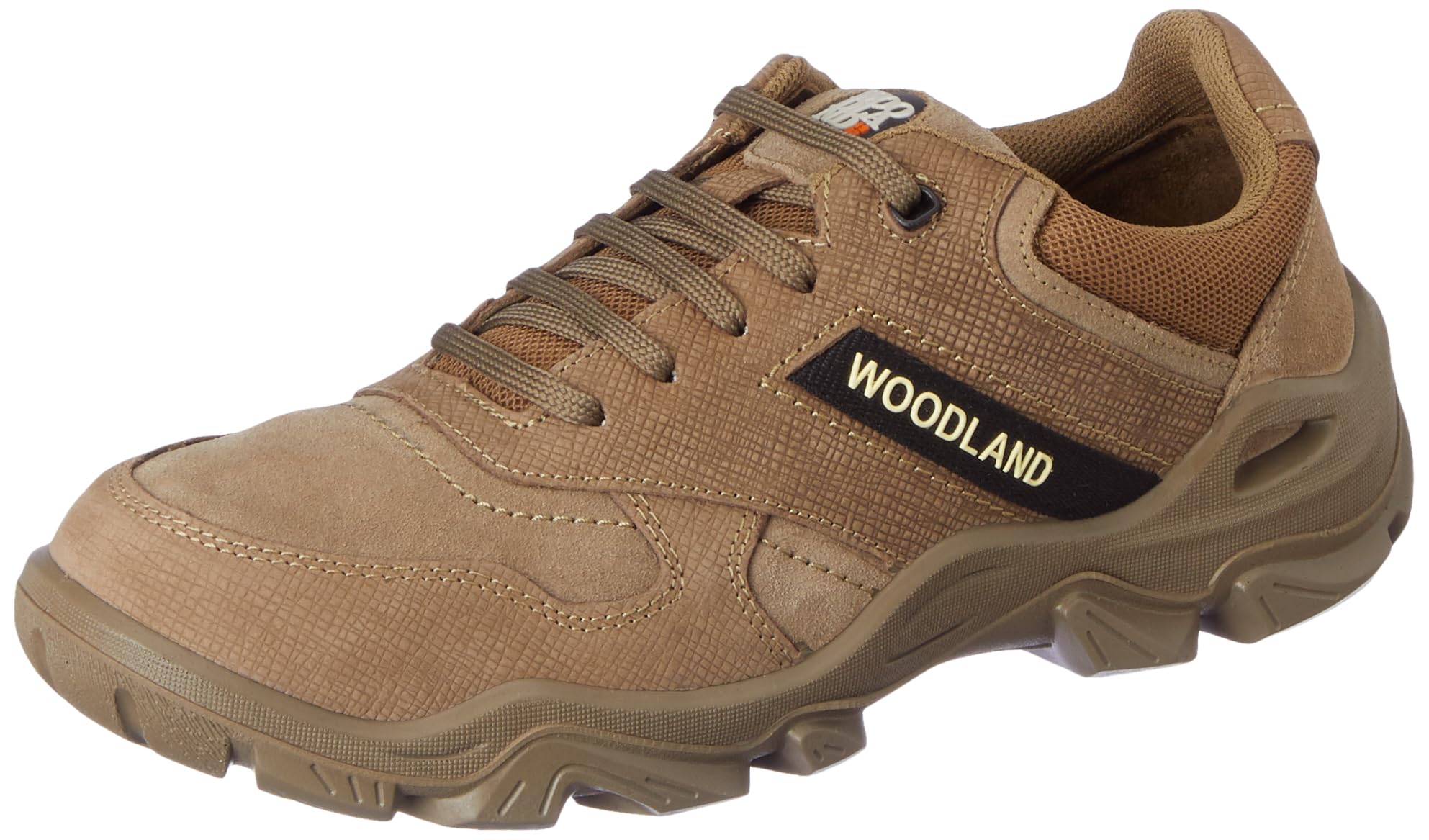 Woodland Men's Dubai Khaki Leather Casual Shoe