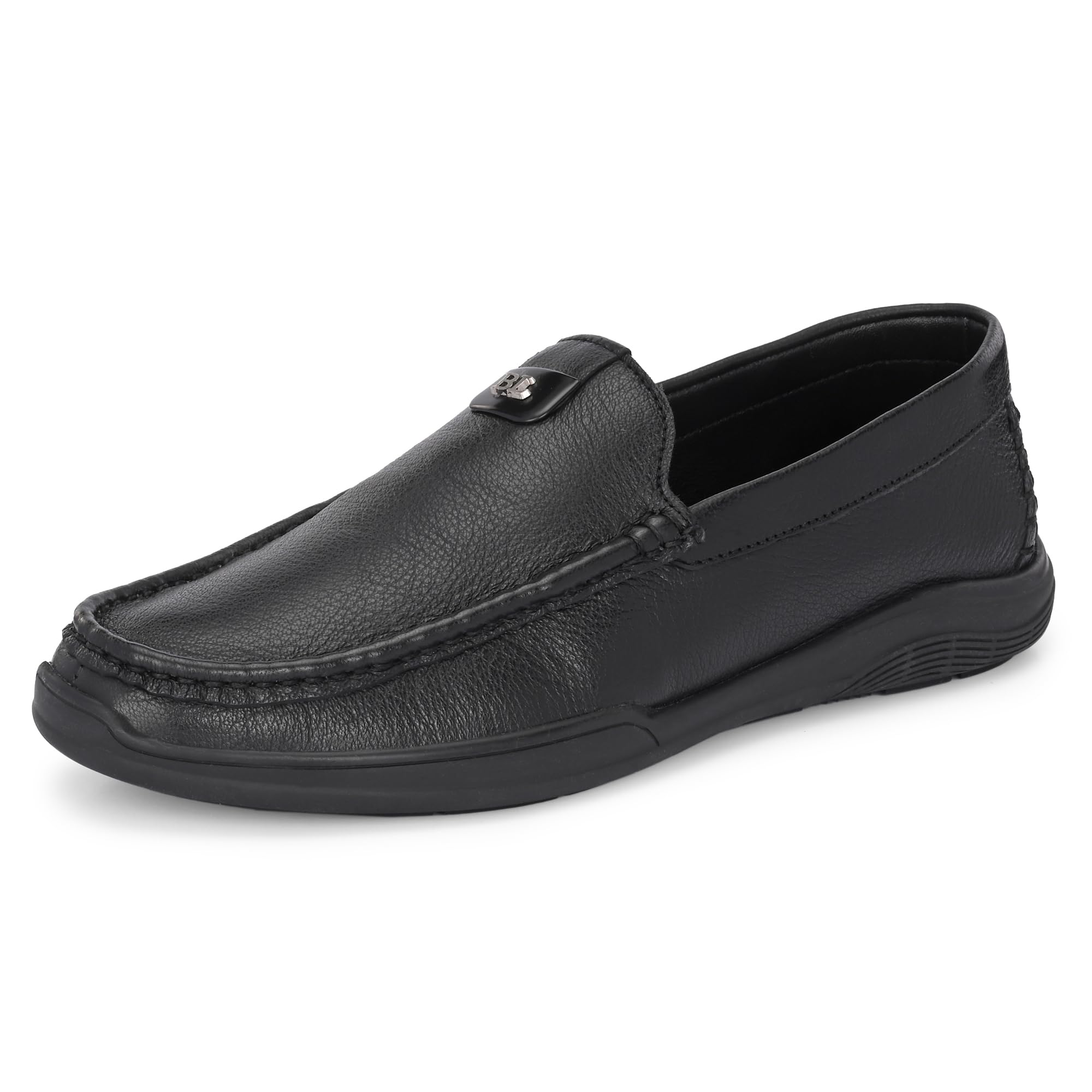 Centrino Black Slipon Formal Shoe for Men