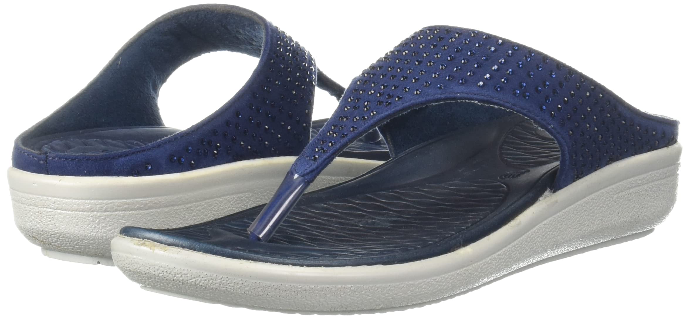 Bata Women's Slip-on Sandal - Navy - Image 2