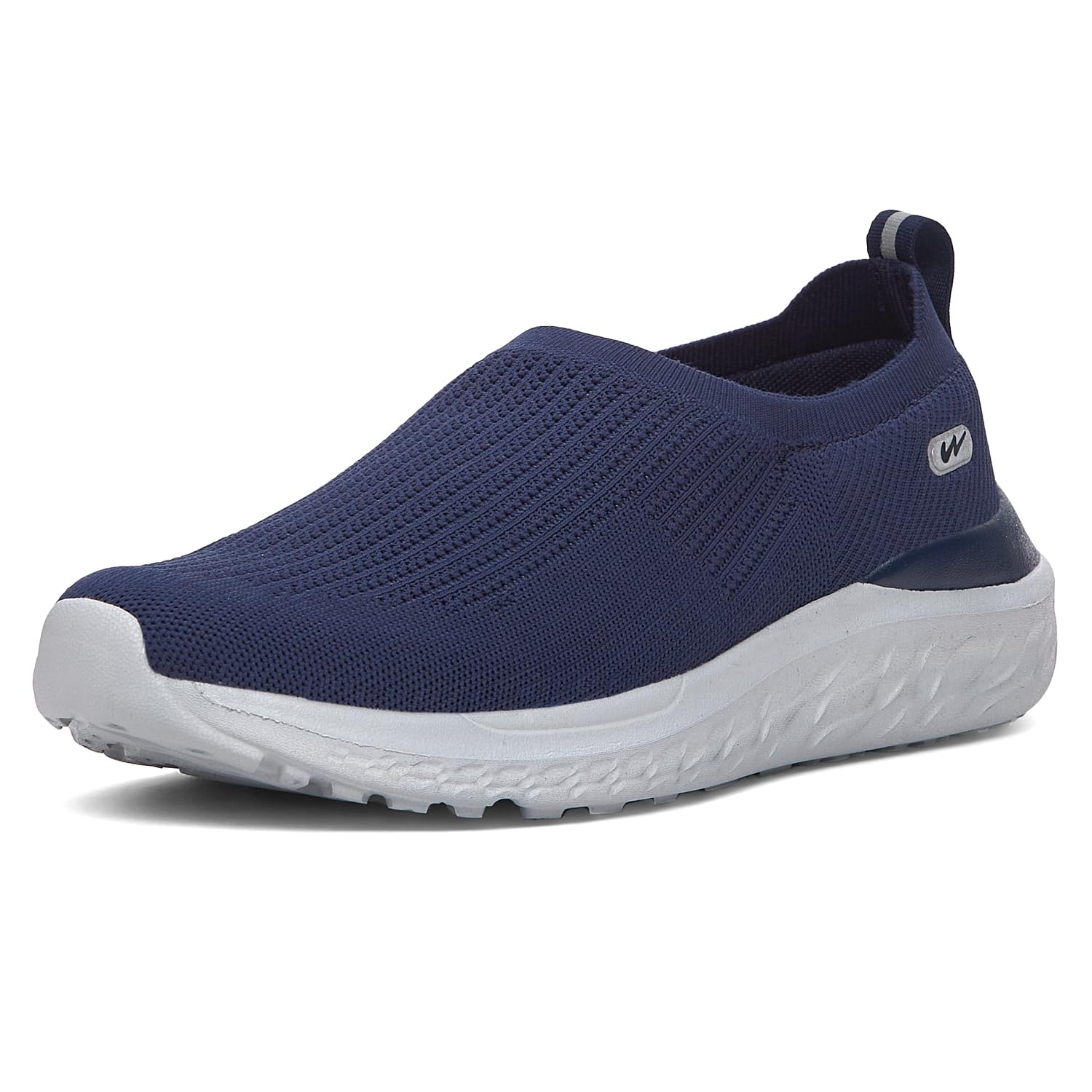 Campus Men's ANON Slip-On Walking Shoes - Navy/Silver